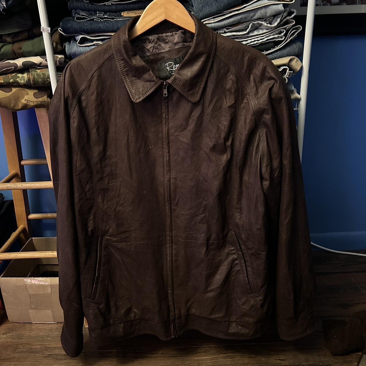 Vintage remy leather clearance jacket