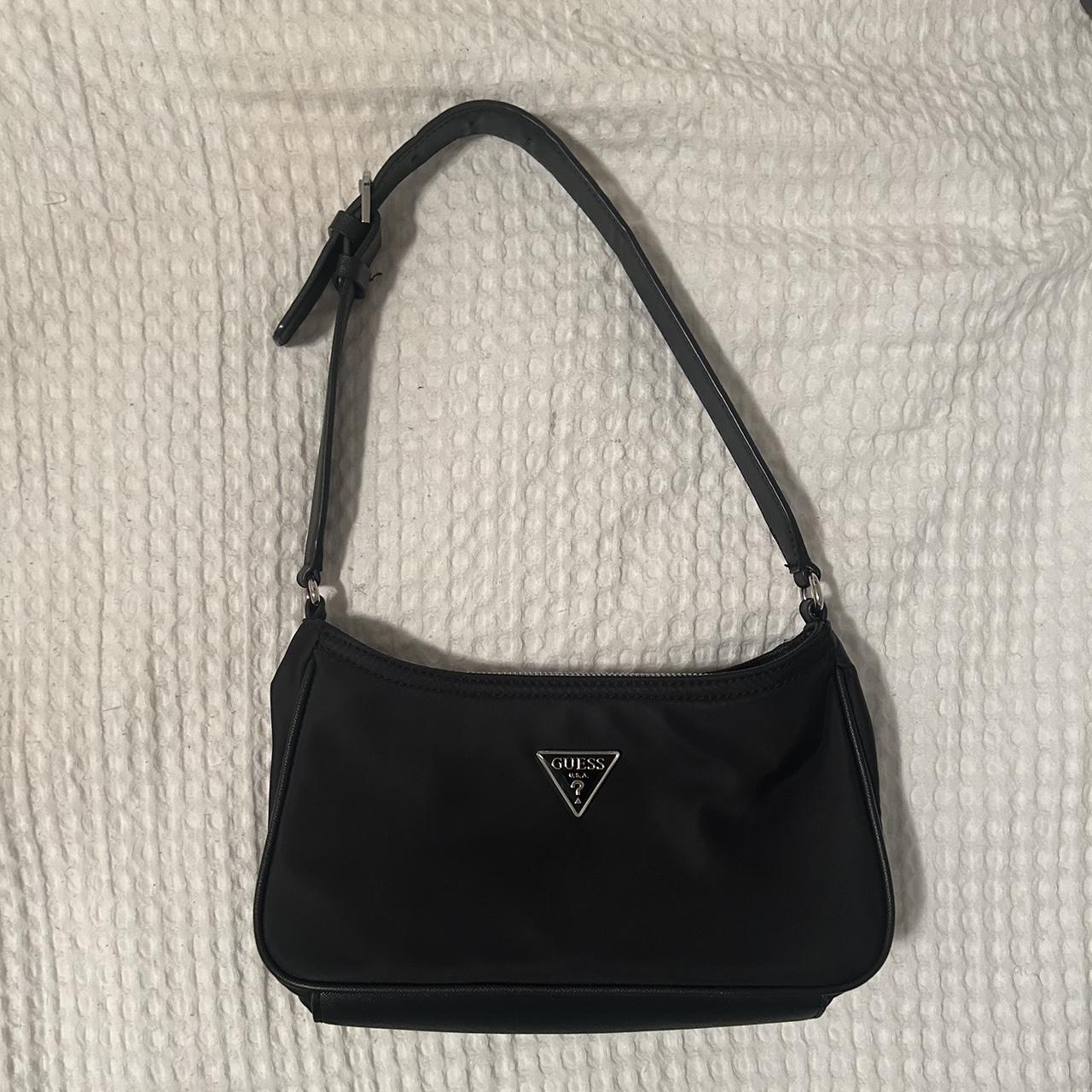 Black Mini Shoulder Bag by Guess cute bag for any... Depop