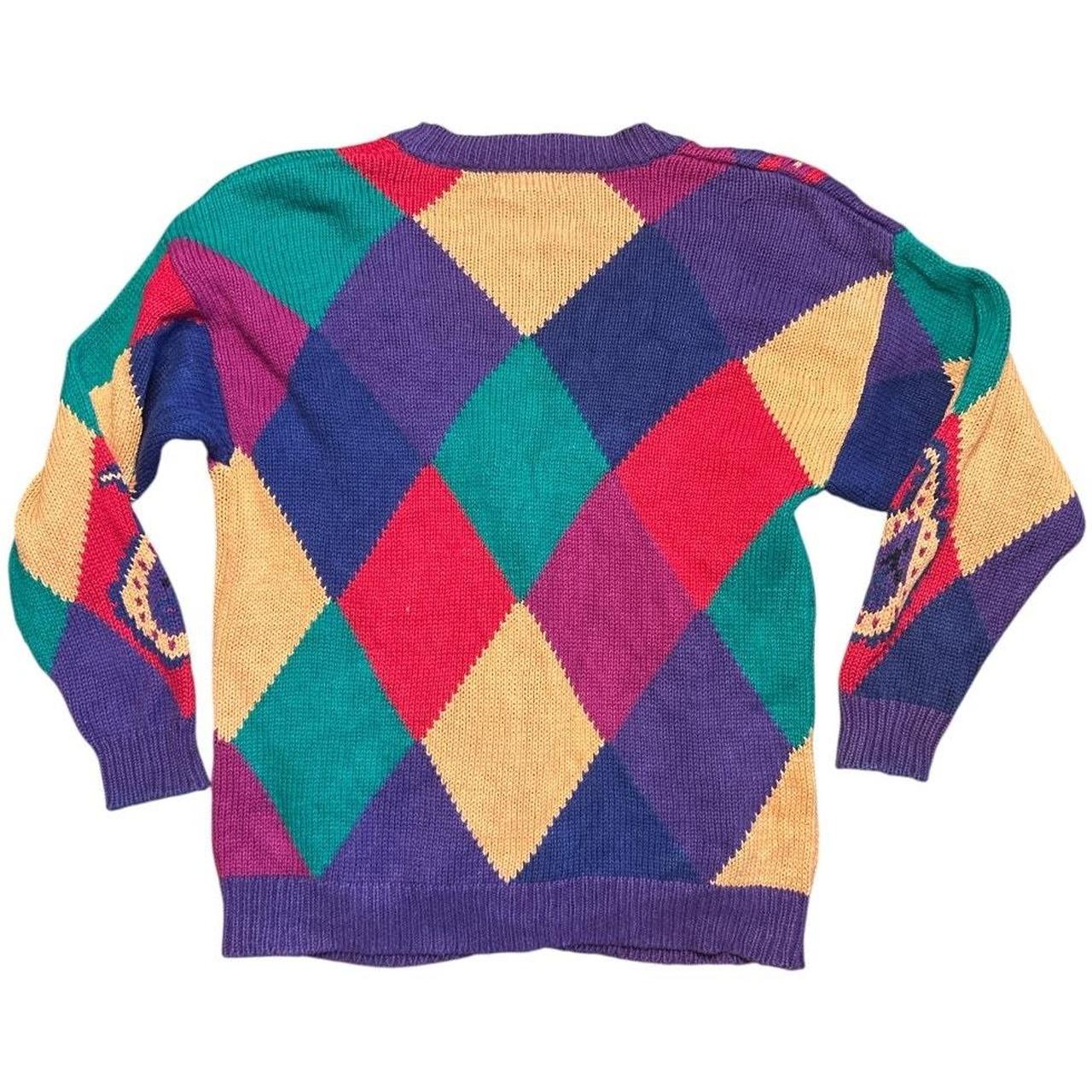 Source Unknown Women's Sweater - Multi - L – Vint… - image 2
