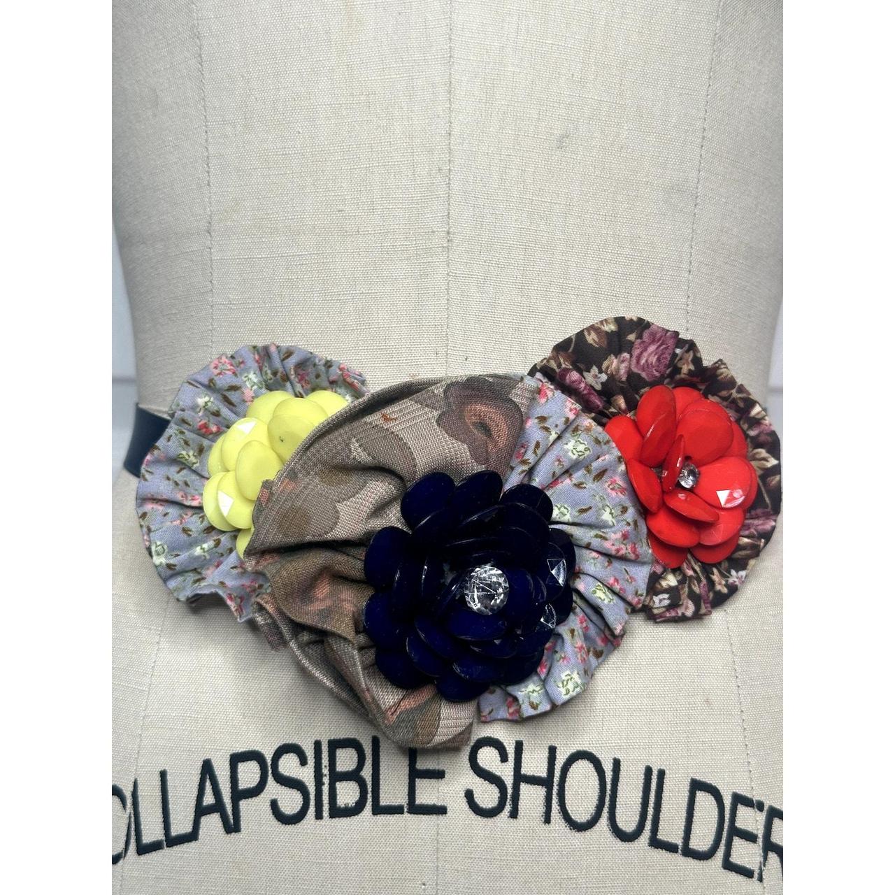 Source Unknown Women's Belt - Multi/Red – Colourf… - image 2