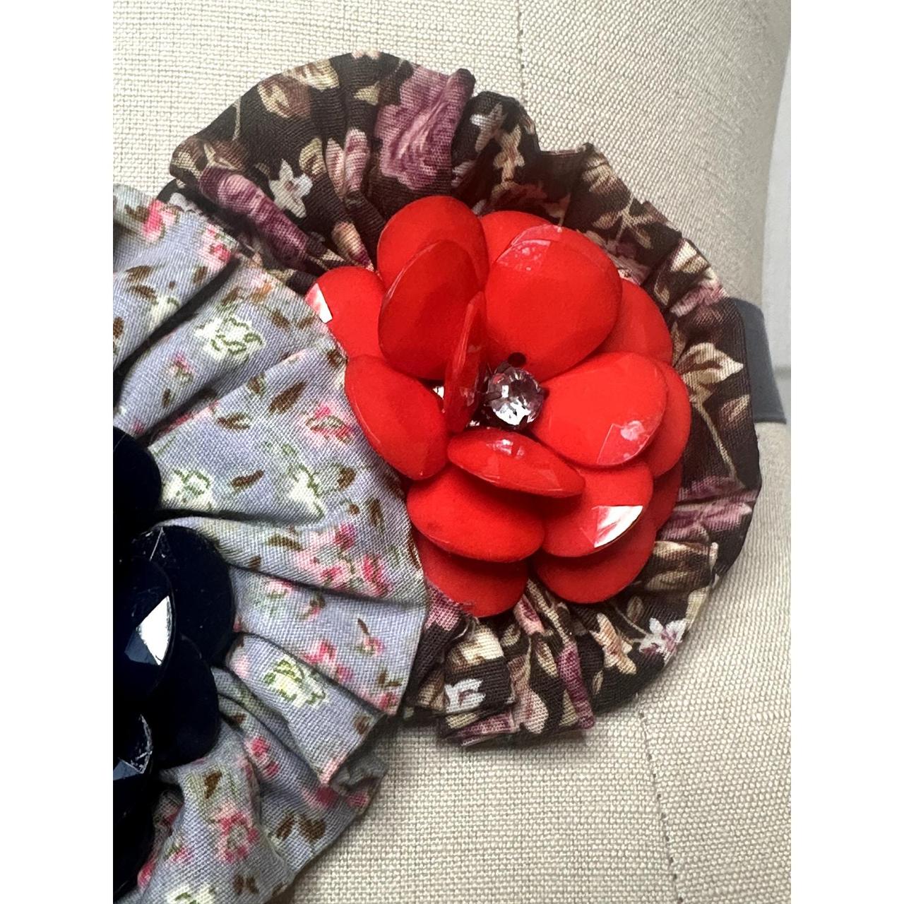 Source Unknown Women's Belt - Multi/Red – Colourf… - image 4