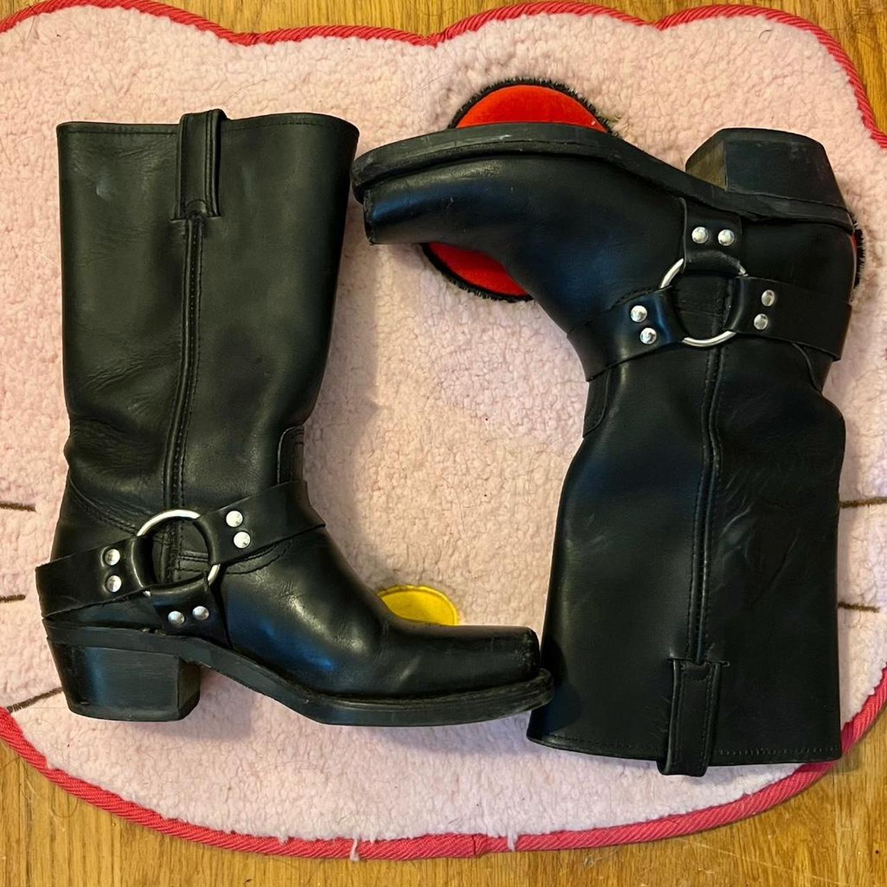frye moto bootie