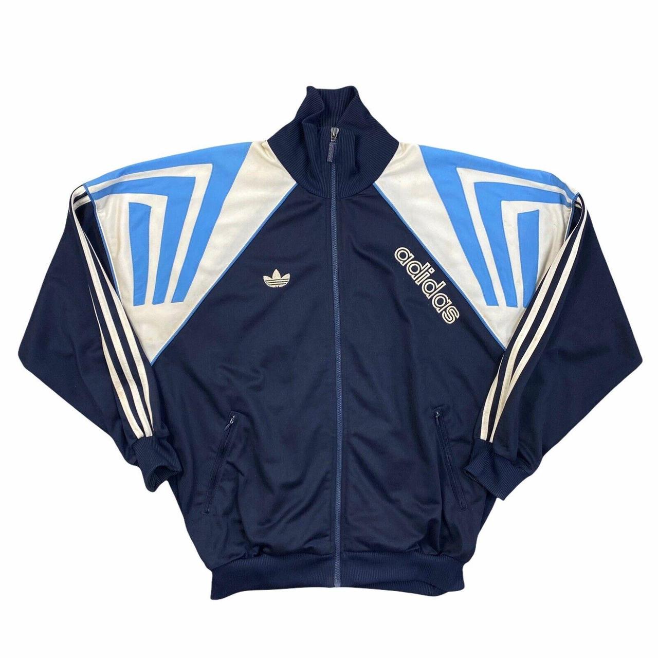 Adidas Men's Blue Jacket | Depop