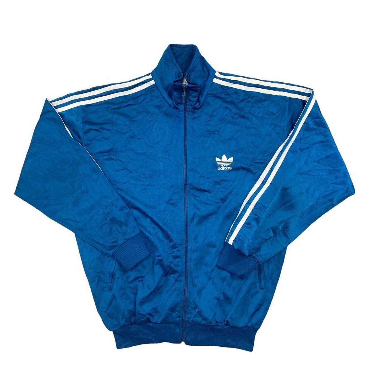 Adidas Men's Blue Jacket | Depop