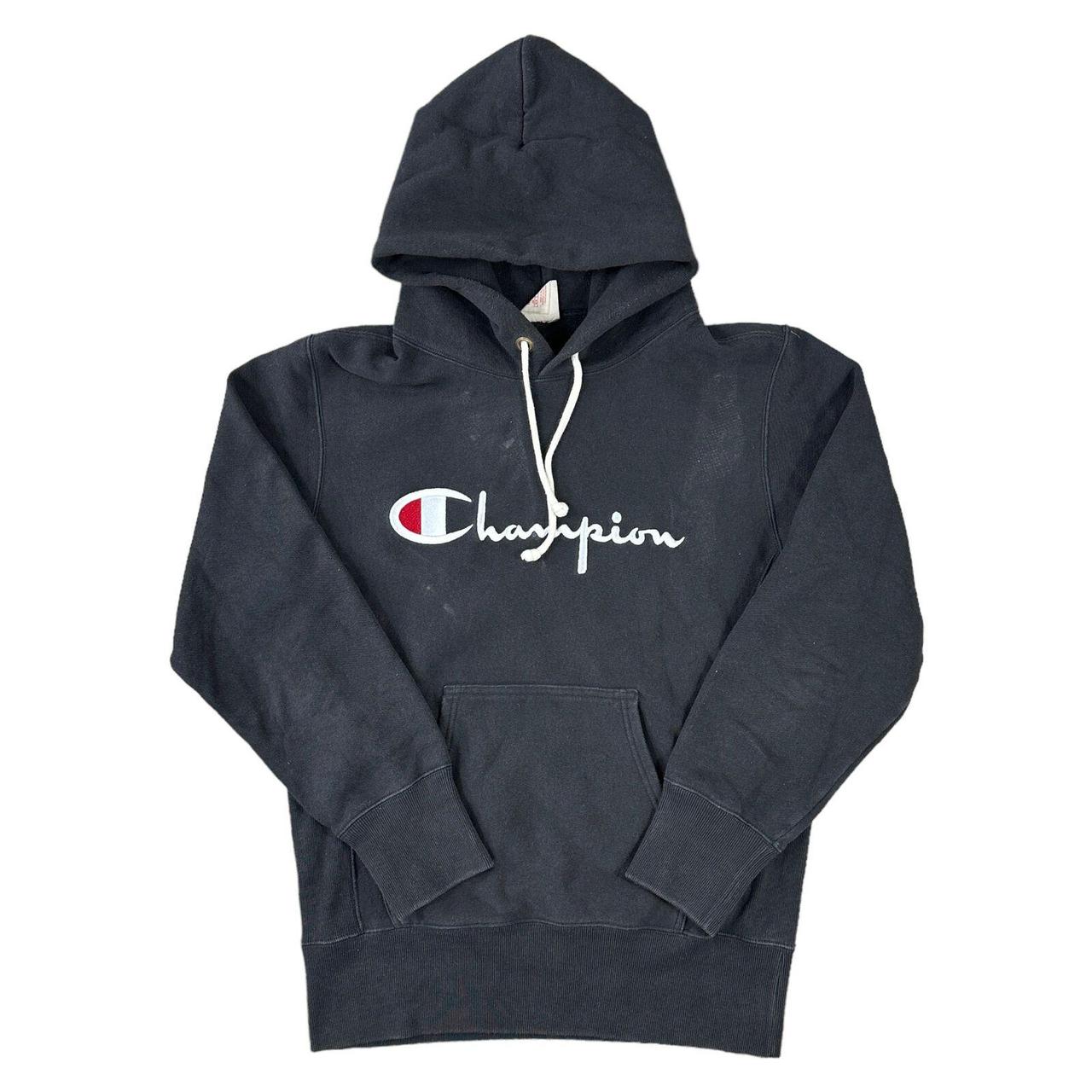 Champion black sweatshirt discount mens