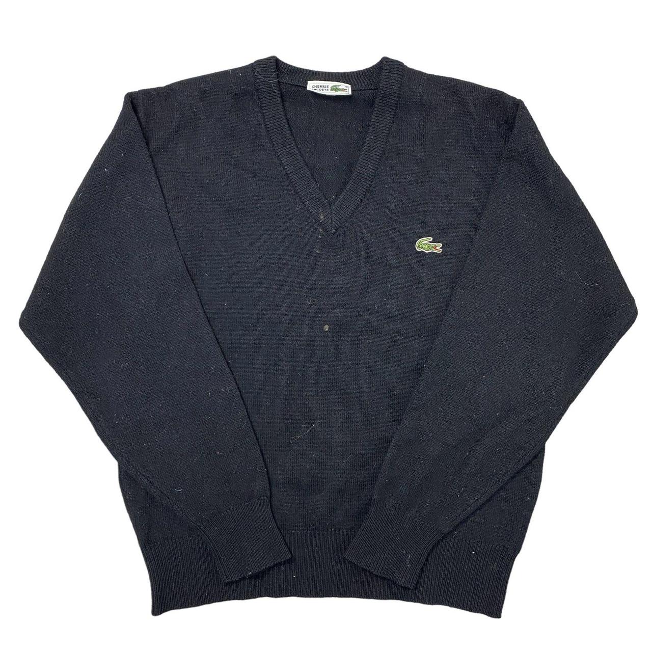 Mens black lacoste outlet jumper