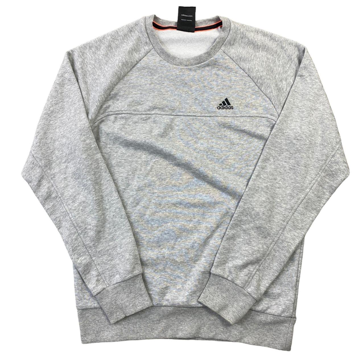 Mens grey hotsell adidas jumper