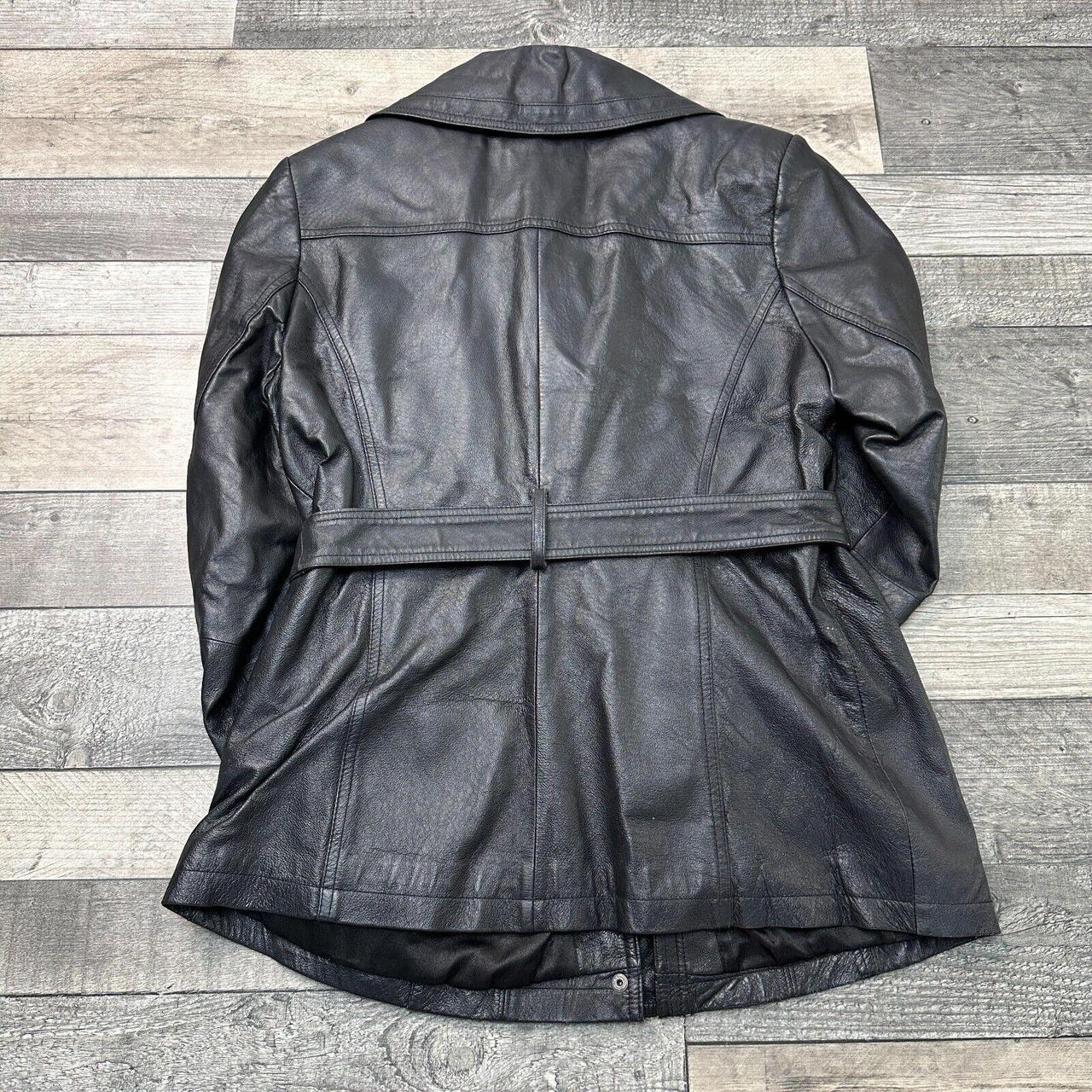 F&f leather sale jacket