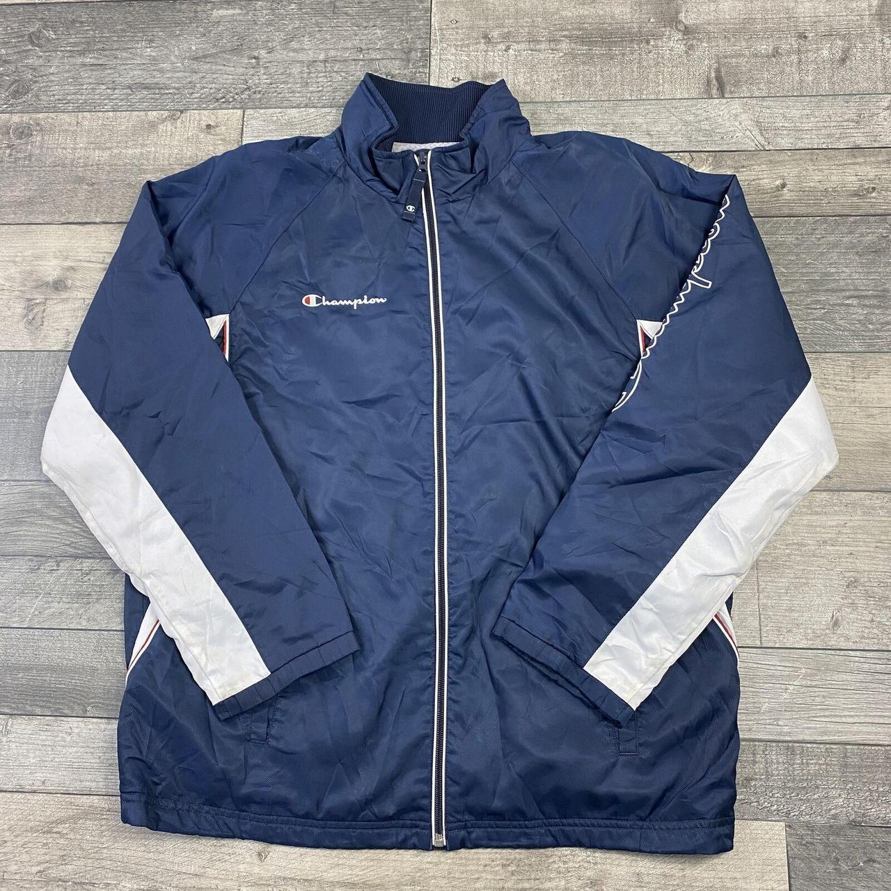 Champion blue sale coat