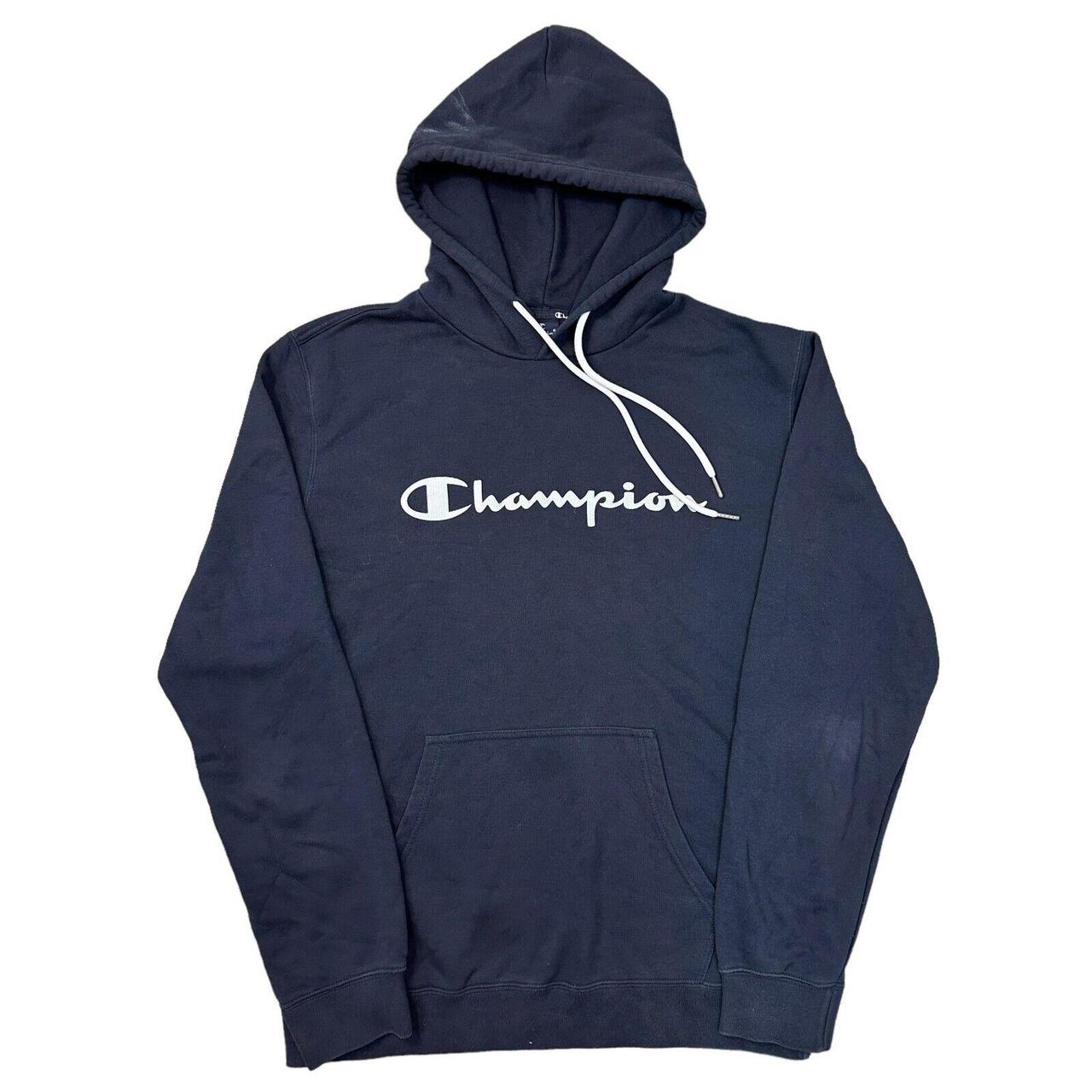 Blue champion sweatshirt discount mens