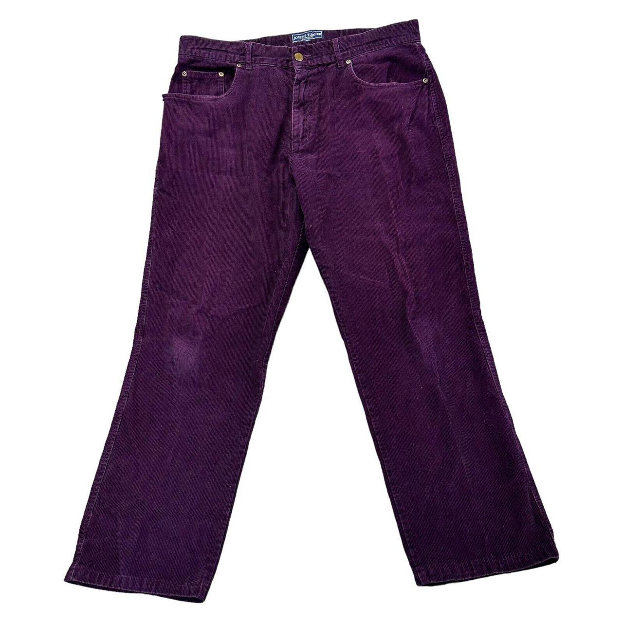 Purple corduroy hot sale pants mens