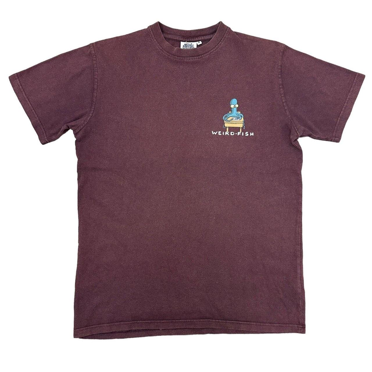 Where's the Fish WTF Parody  Mens Fishing Graphic T-Shirt, Purple