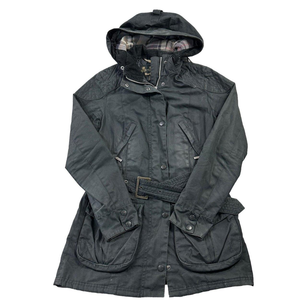 Barbour rebel hot sale jacket black