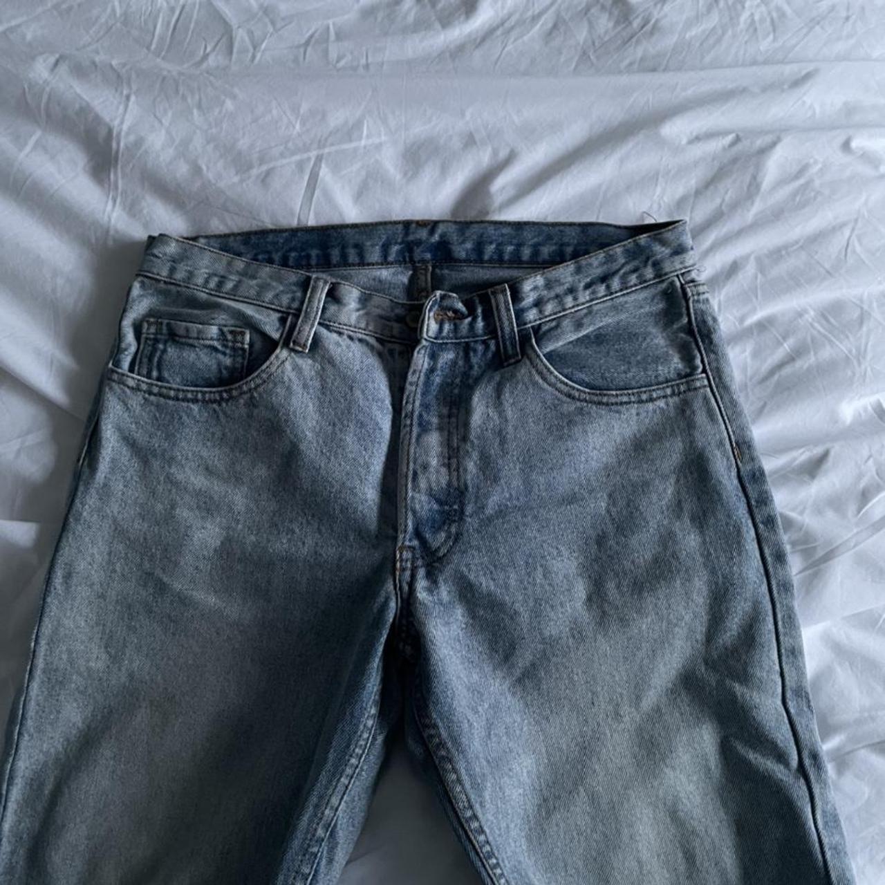 brandy Melville jeans - kinda baggy brandy jeans -... - Depop