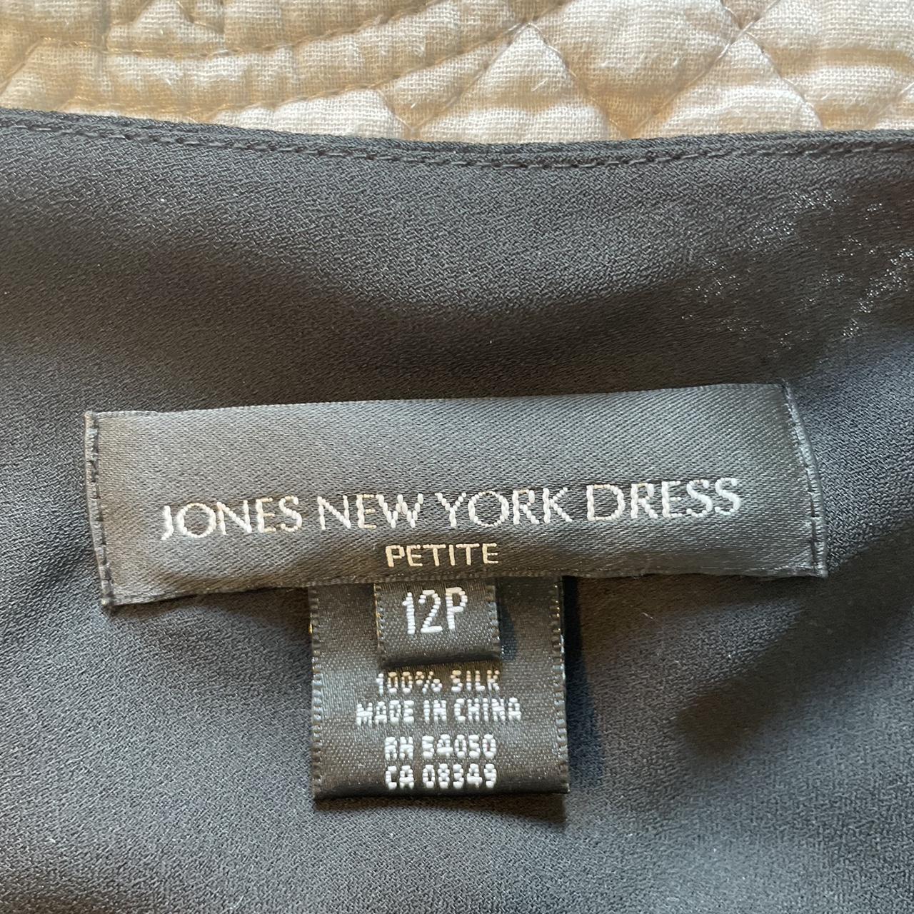 Jones New York Women's Black Dress | Depop