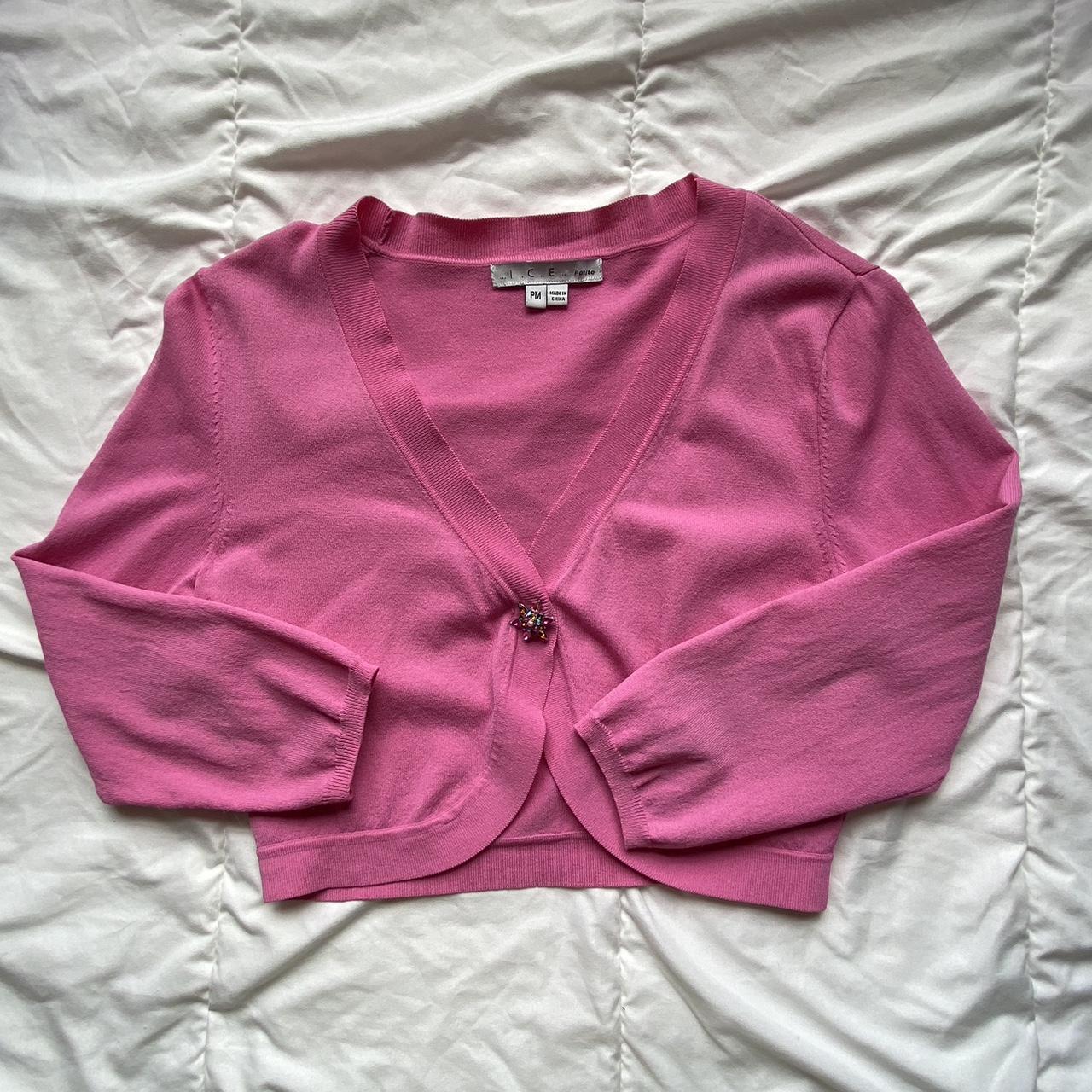 Boohoo sales pink jumper