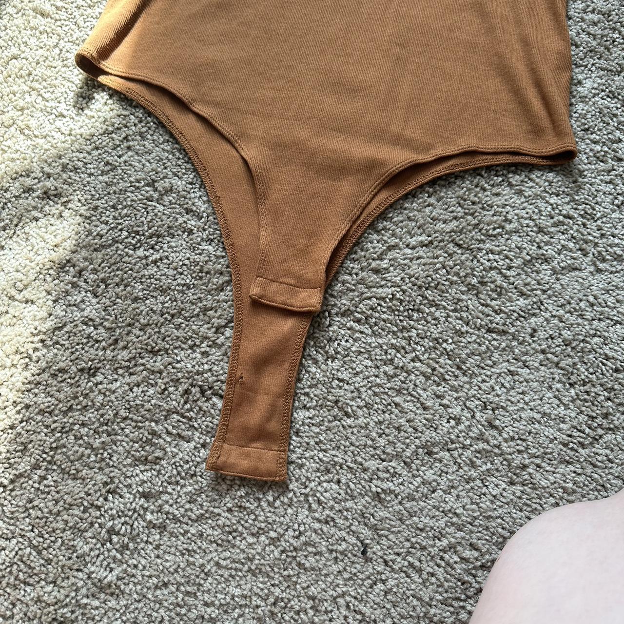 A New Day Women's Brown and Tan Bodysuit (5)