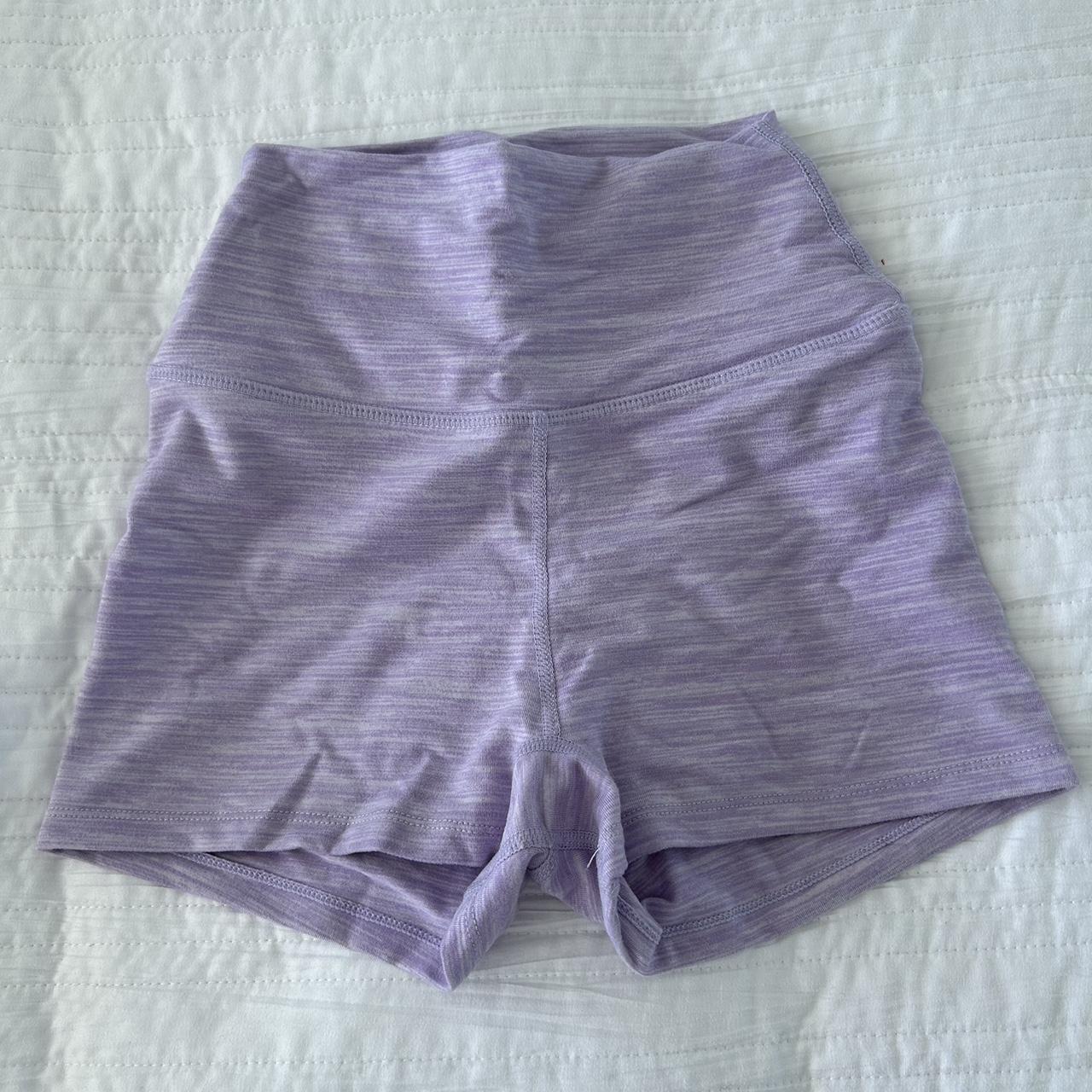 csb lilac marl shorts size xs