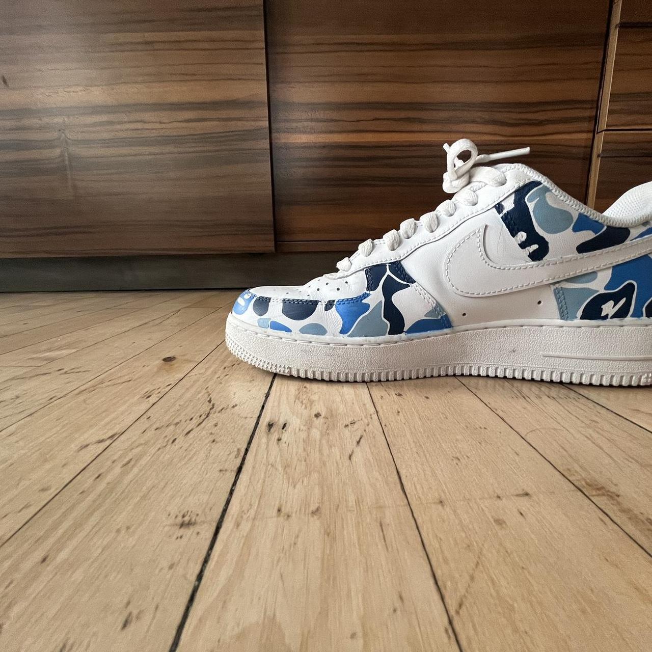 air force bape bleu