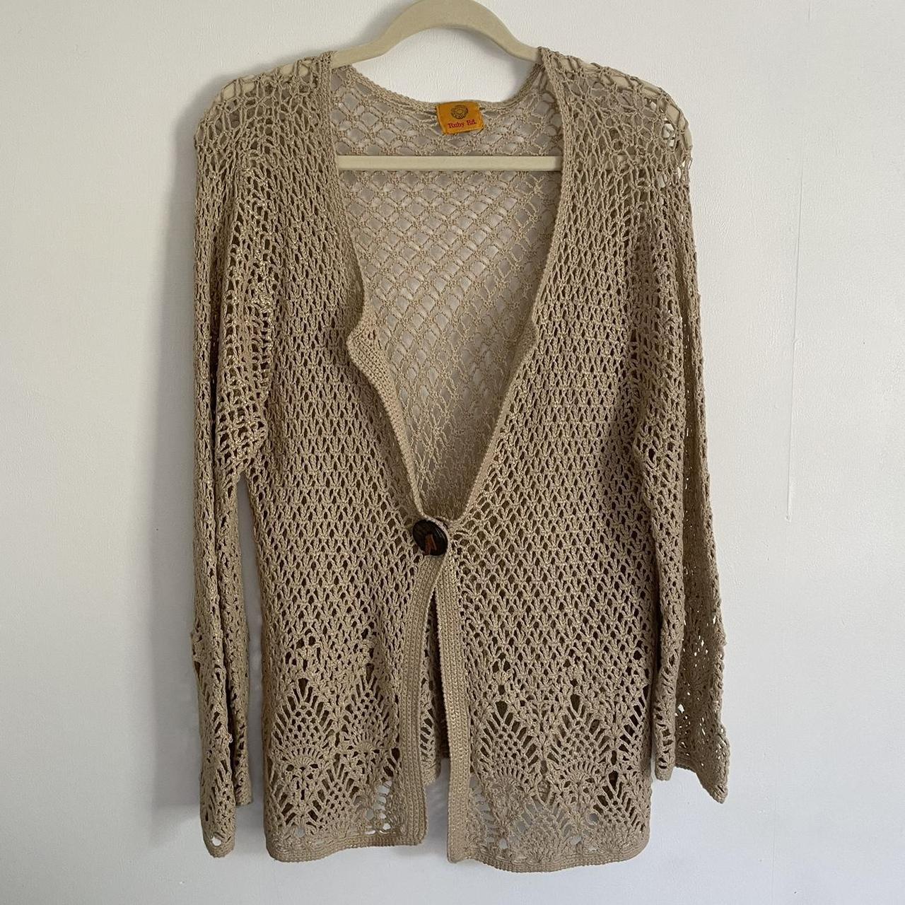 Ruby Rd. Women's Top - Tan/Cream - One size – Rub… - image 1