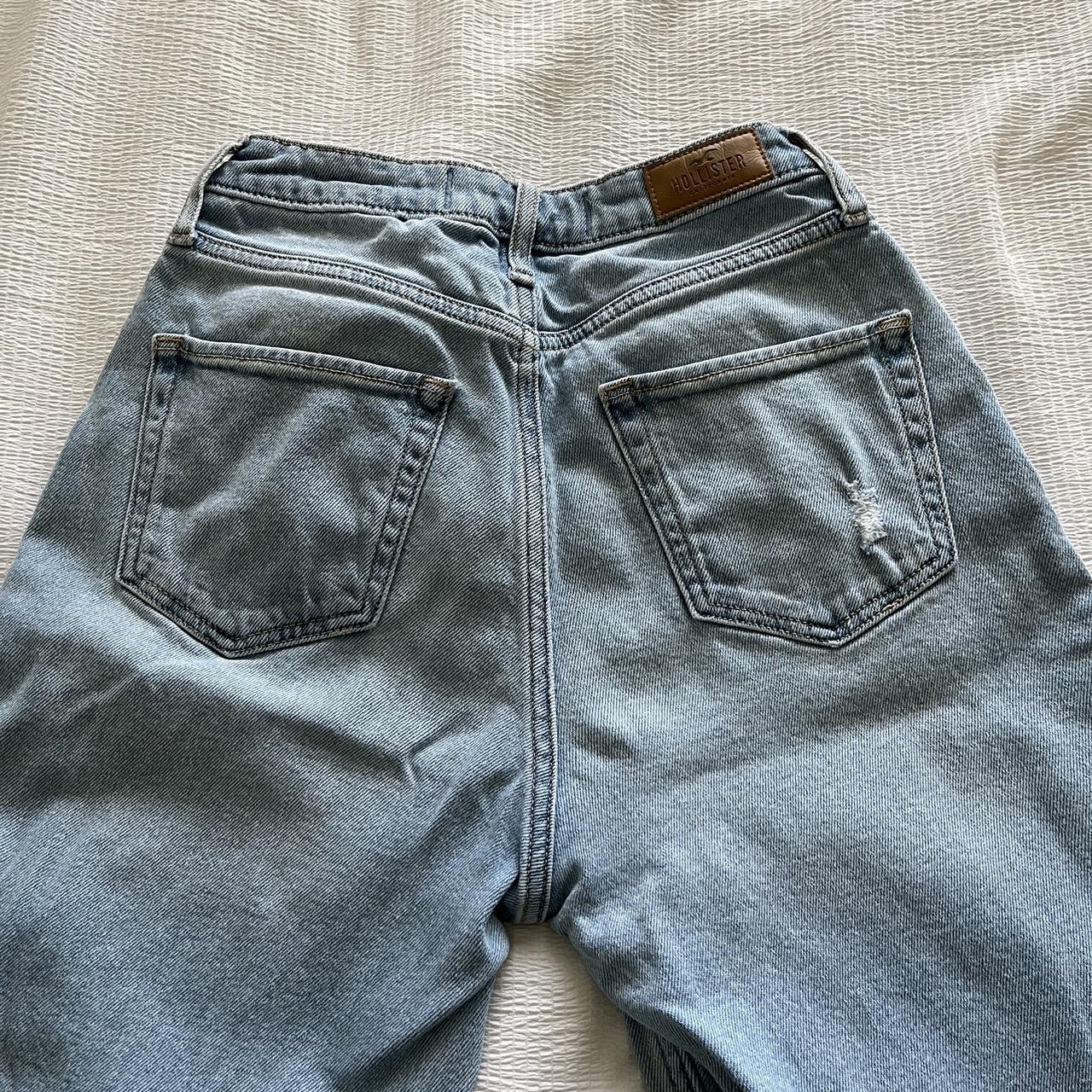 Hollister Ultra High Rise Dad Jeans, Lightly... - Depop