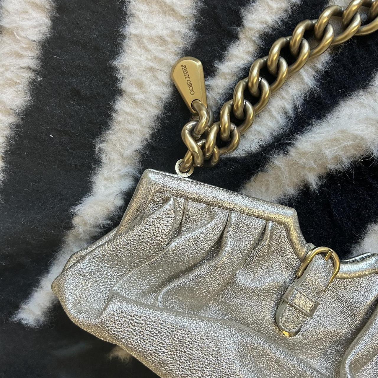 Ralph Lauren bag. vintage gold silver metallic - Depop