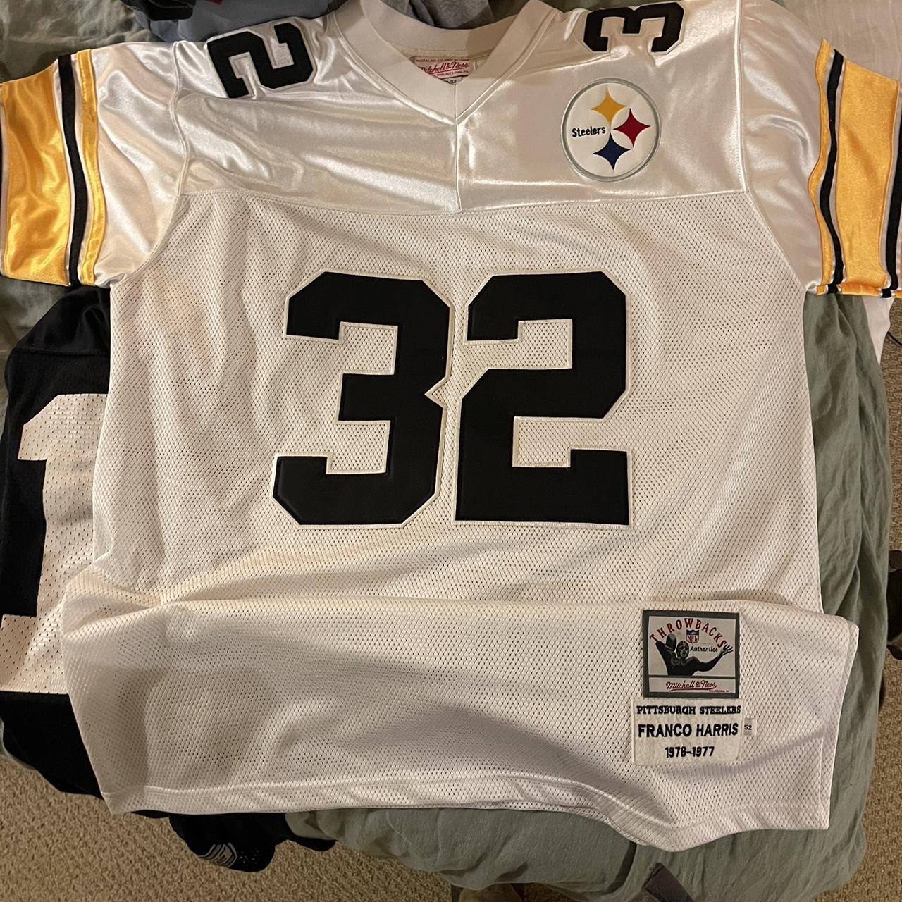 Franco Harris vintage Mitchell & Ness Jersey Brand - Depop