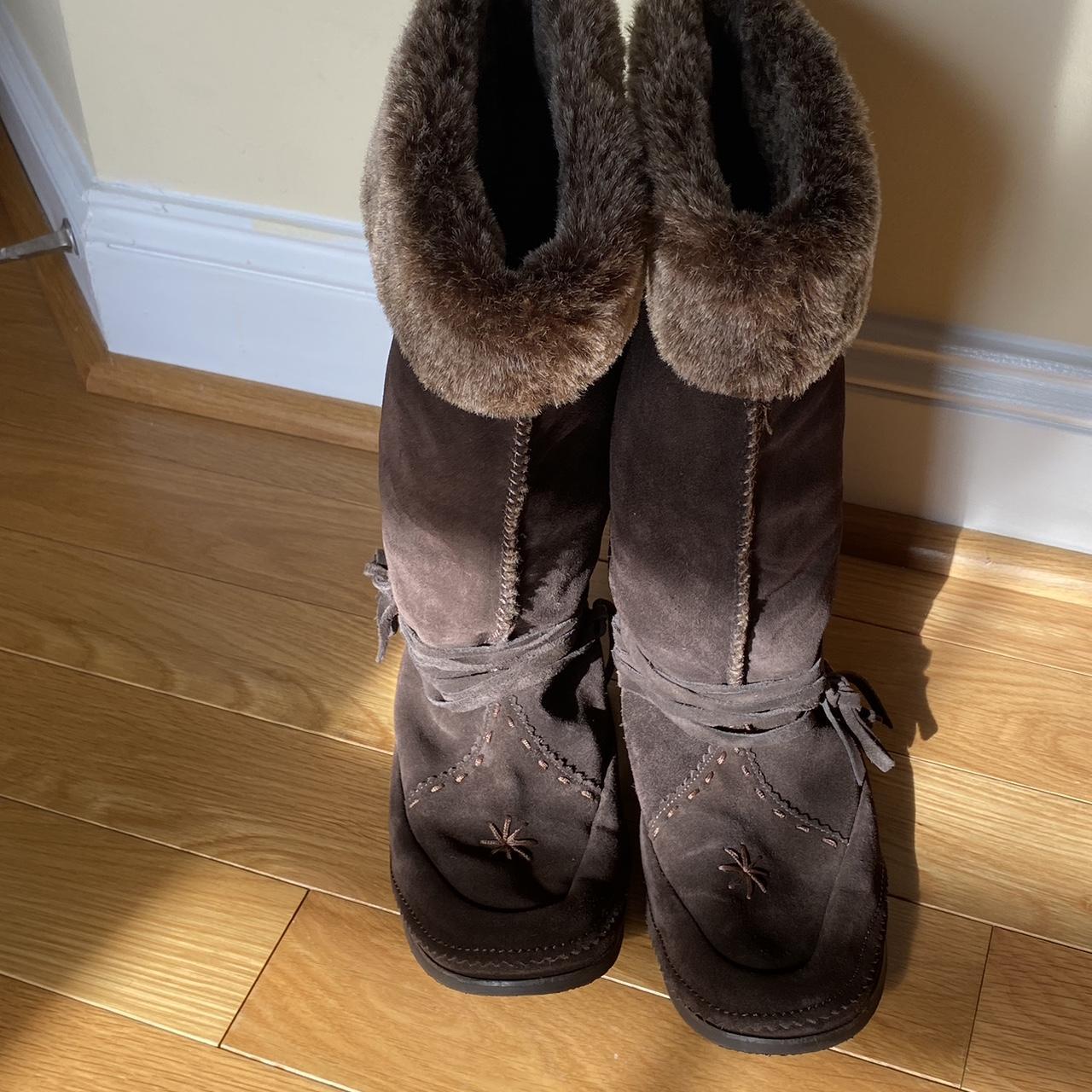 Steve madden moccasin boots online