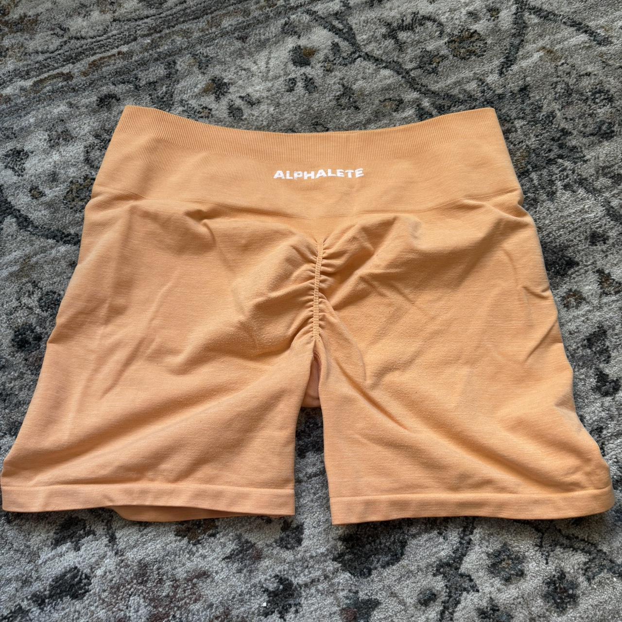 Alphalete Amplify Short 3.5” Color: Cheeky - Depop