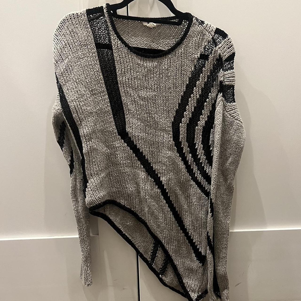 Helmut lang hotsell asymmetrical sweater