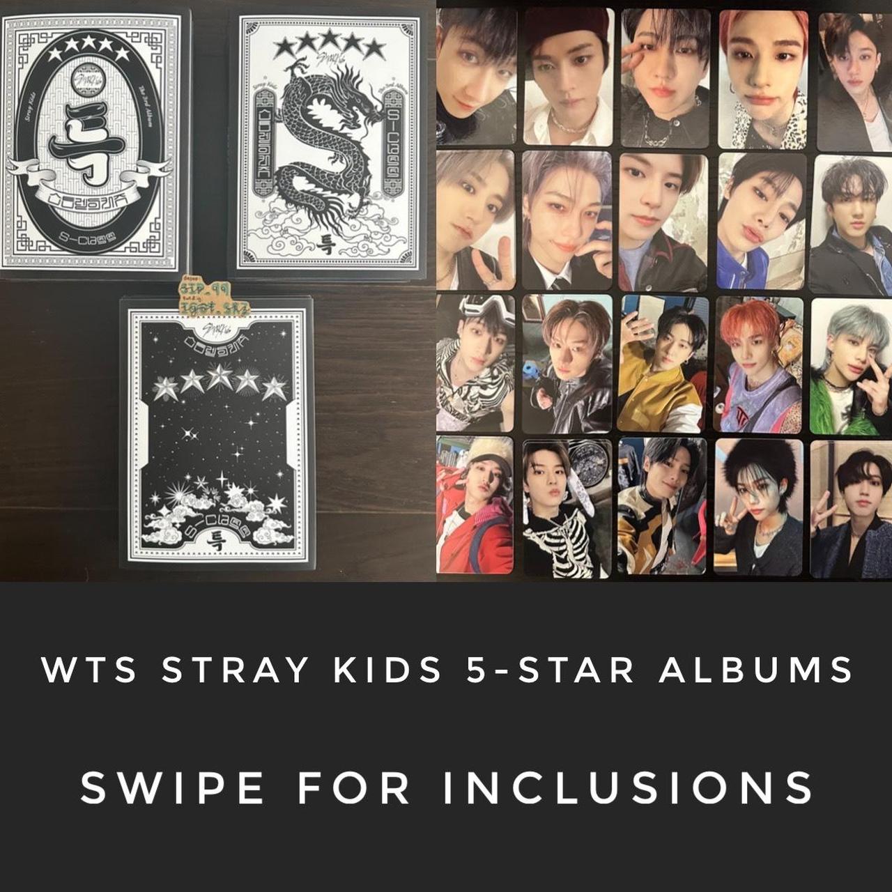 WTS STRAY KIDS 5-STAR ALBUMS £18 each + shipping… - Depop