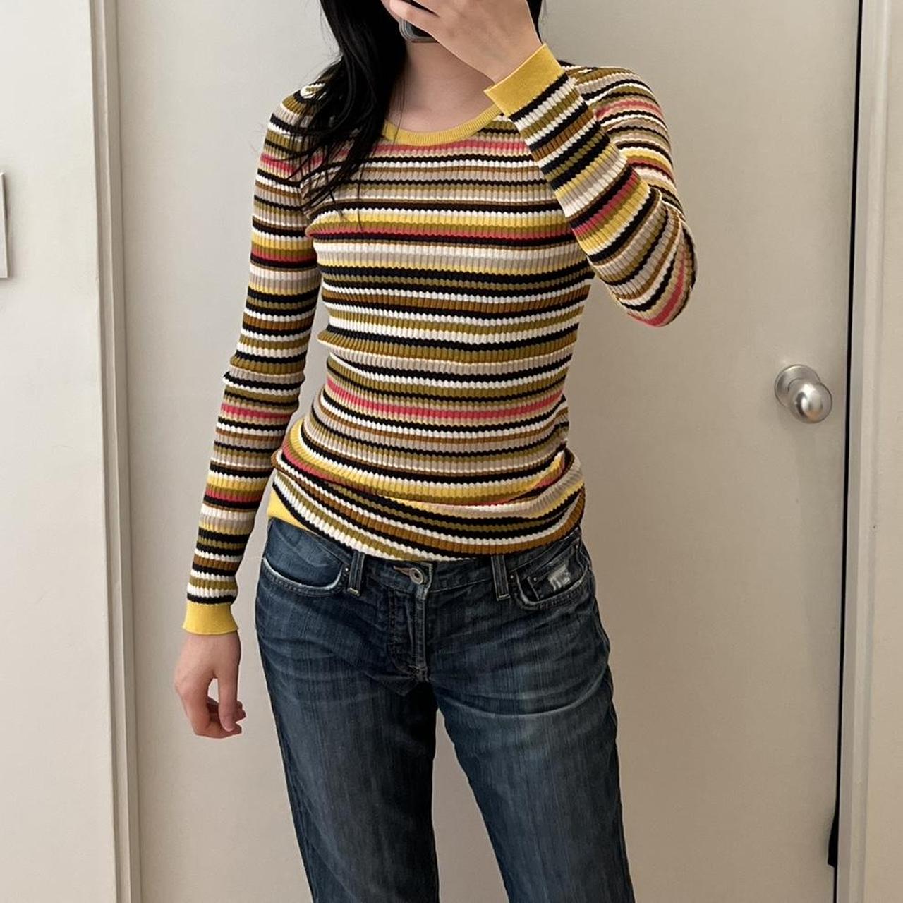 Tight 2025 striped sweater