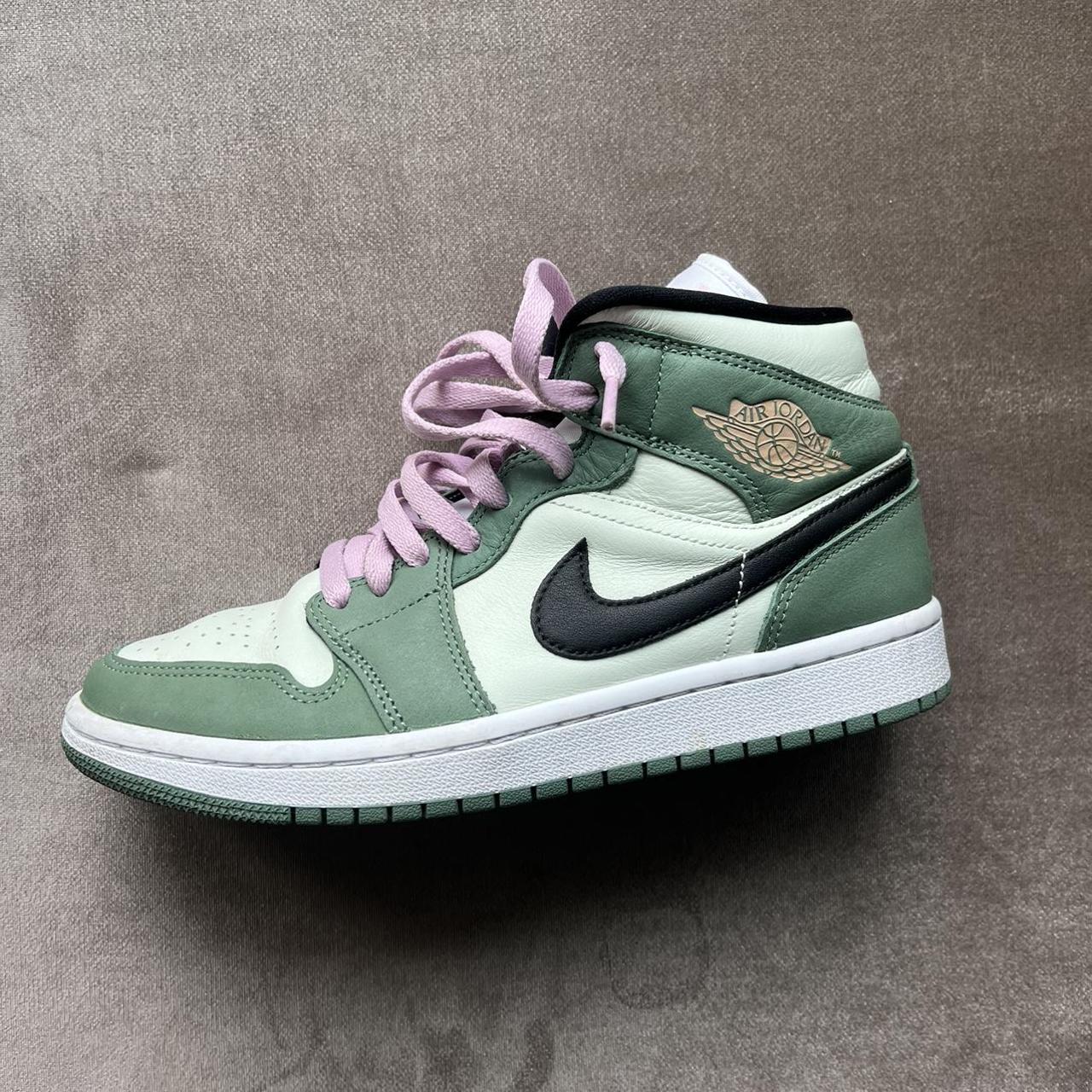 Air Jordan 1 mid in Dutch Green. I honestly am sad... - Depop