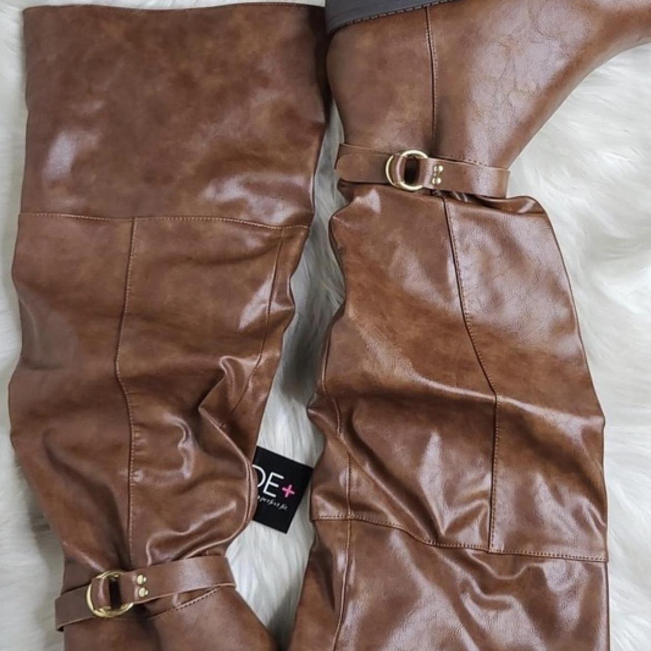 Charlotte russe wide calf hot sale boots