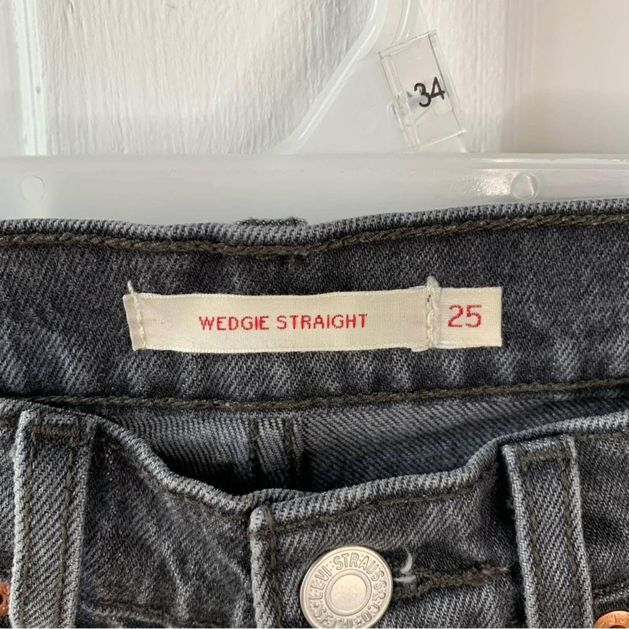 Levi's wedgie 2025 coal black