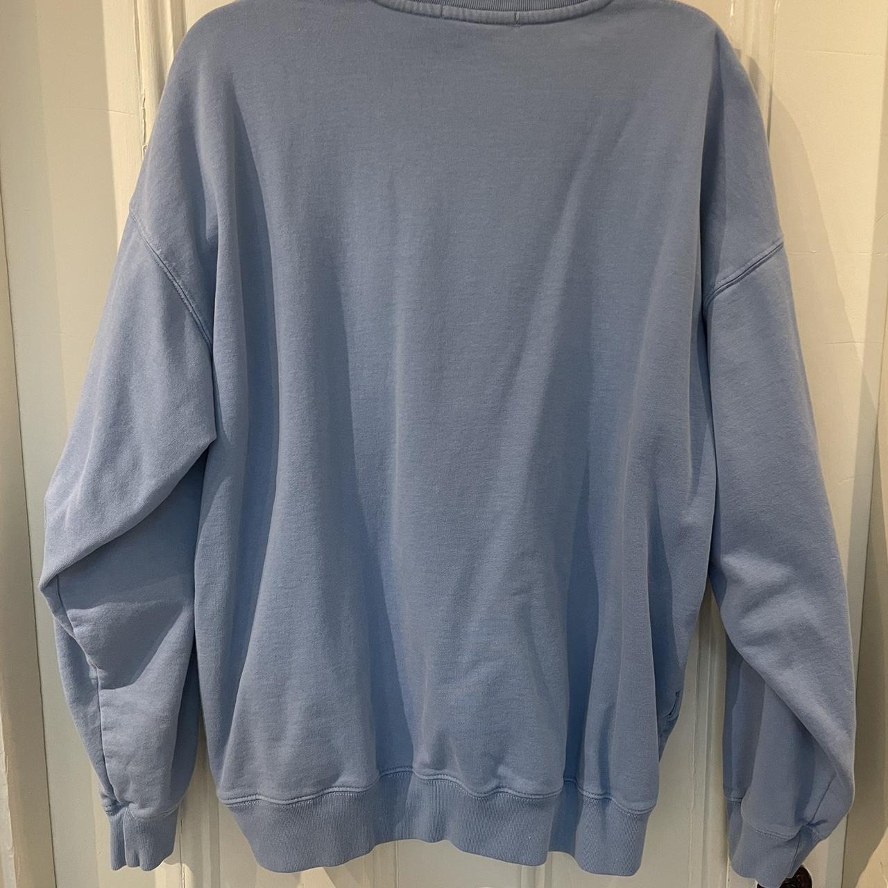 Light blue Brandy Melville sweatshirt. Fits sizes... Depop