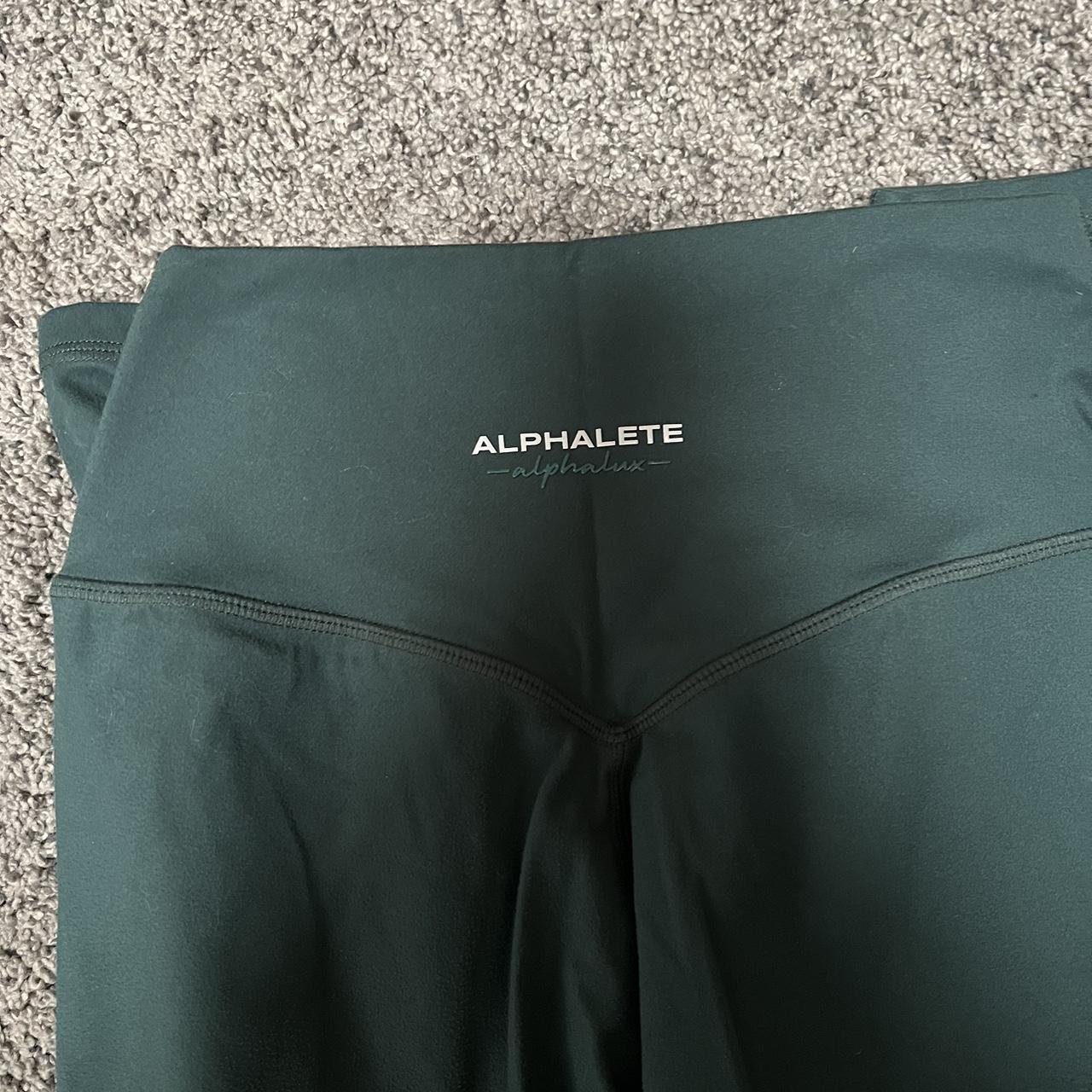 Alphalete Revival Leggings Charcoal Grey Size Small - Depop