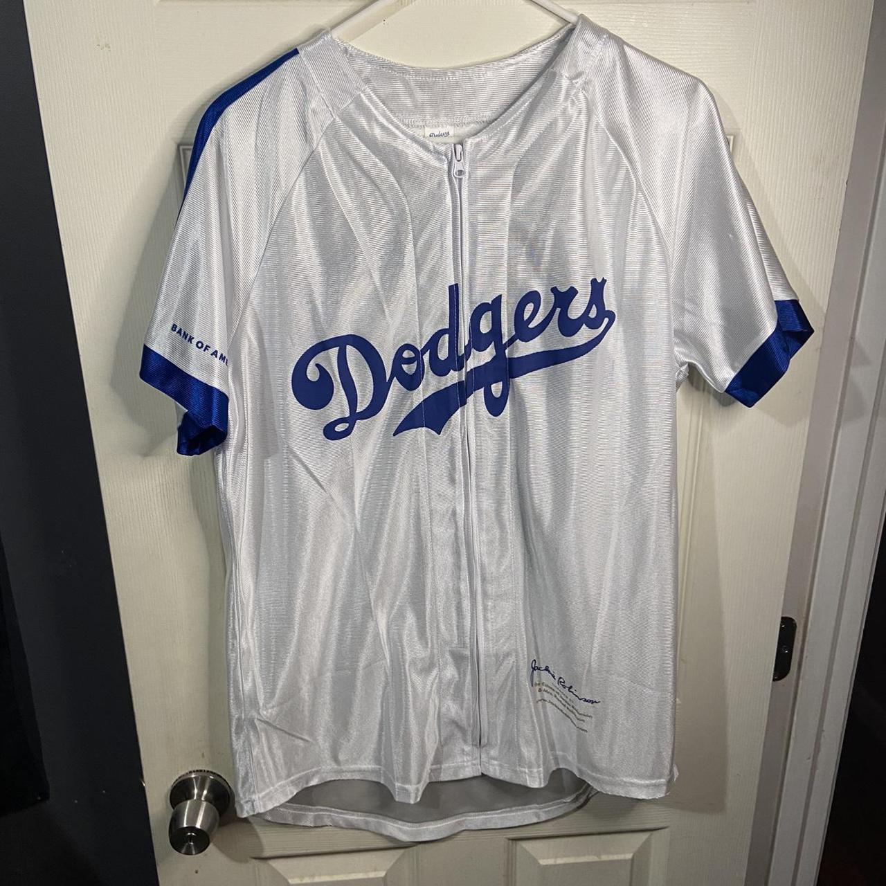 LA Dodgers x Jackie Robinson jersey 42 Promotional - Depop