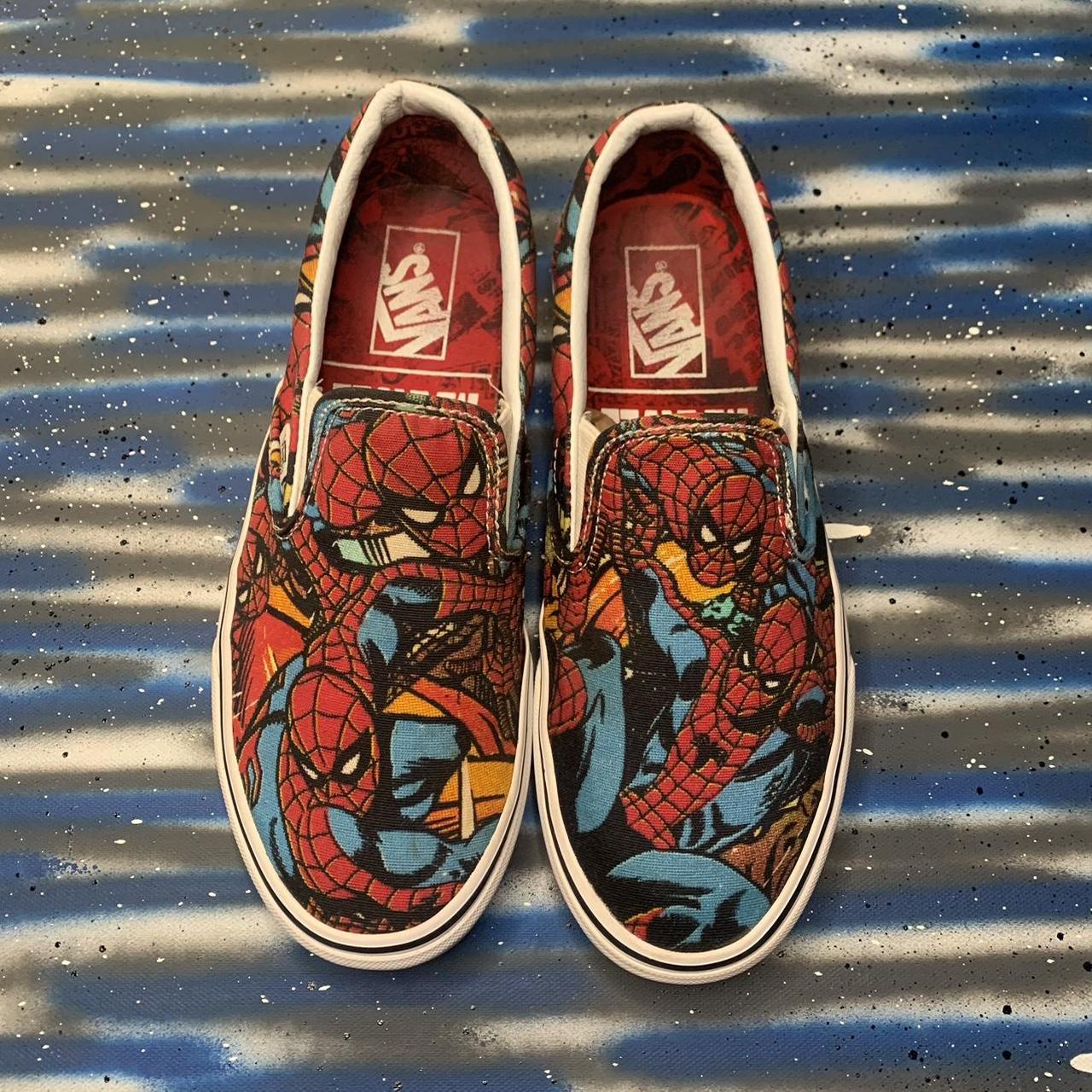 Spiderman fashion trainers vans