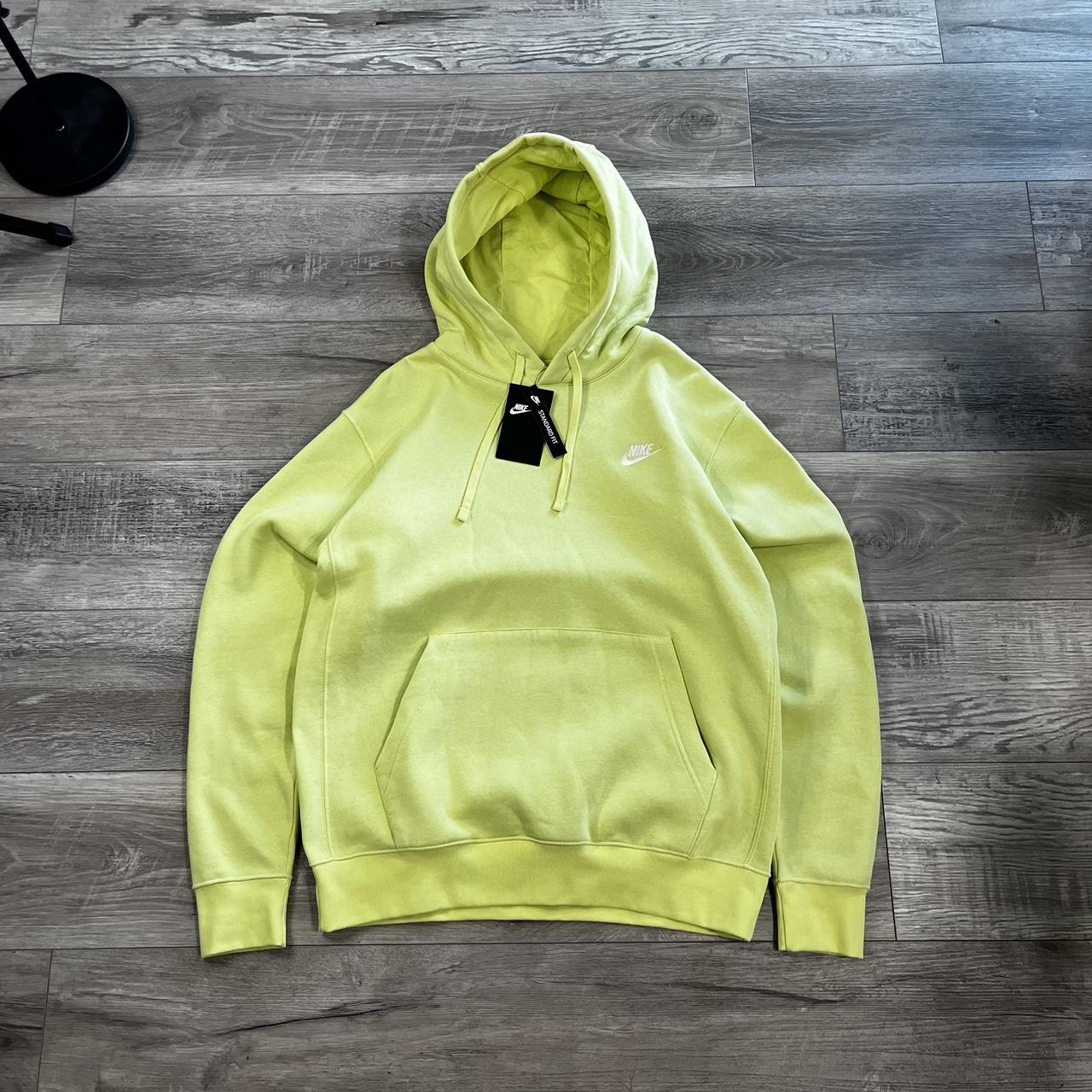 Highlighter nike hoodie best sale