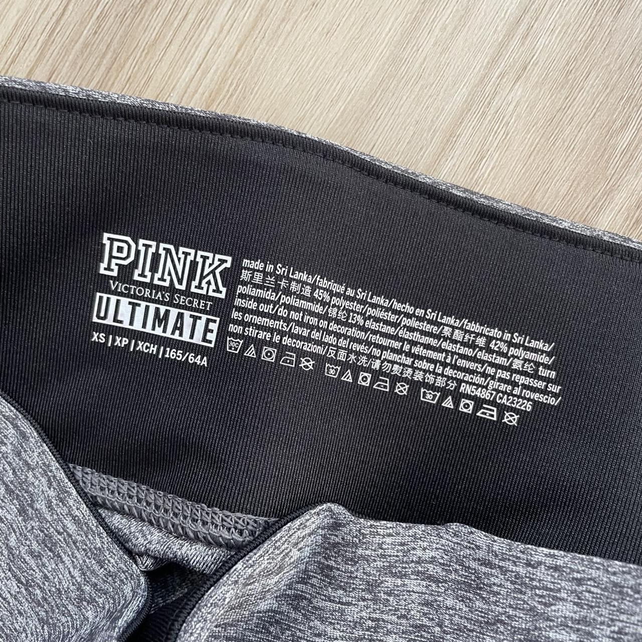 Victoria's Secret PINK Gray Ultimate Leggings High - Depop