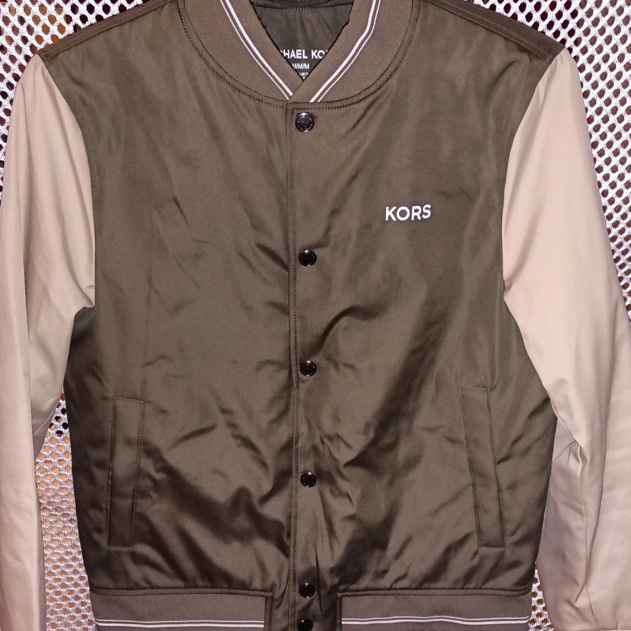 Michael kors deals varsity jacket