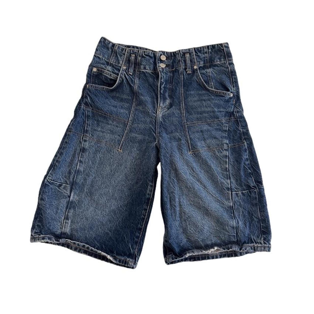 Free People Jorts 11 5 inch inseam Literally never Depop Free People Jorts 11 5 inch inseam Literally never Depop
