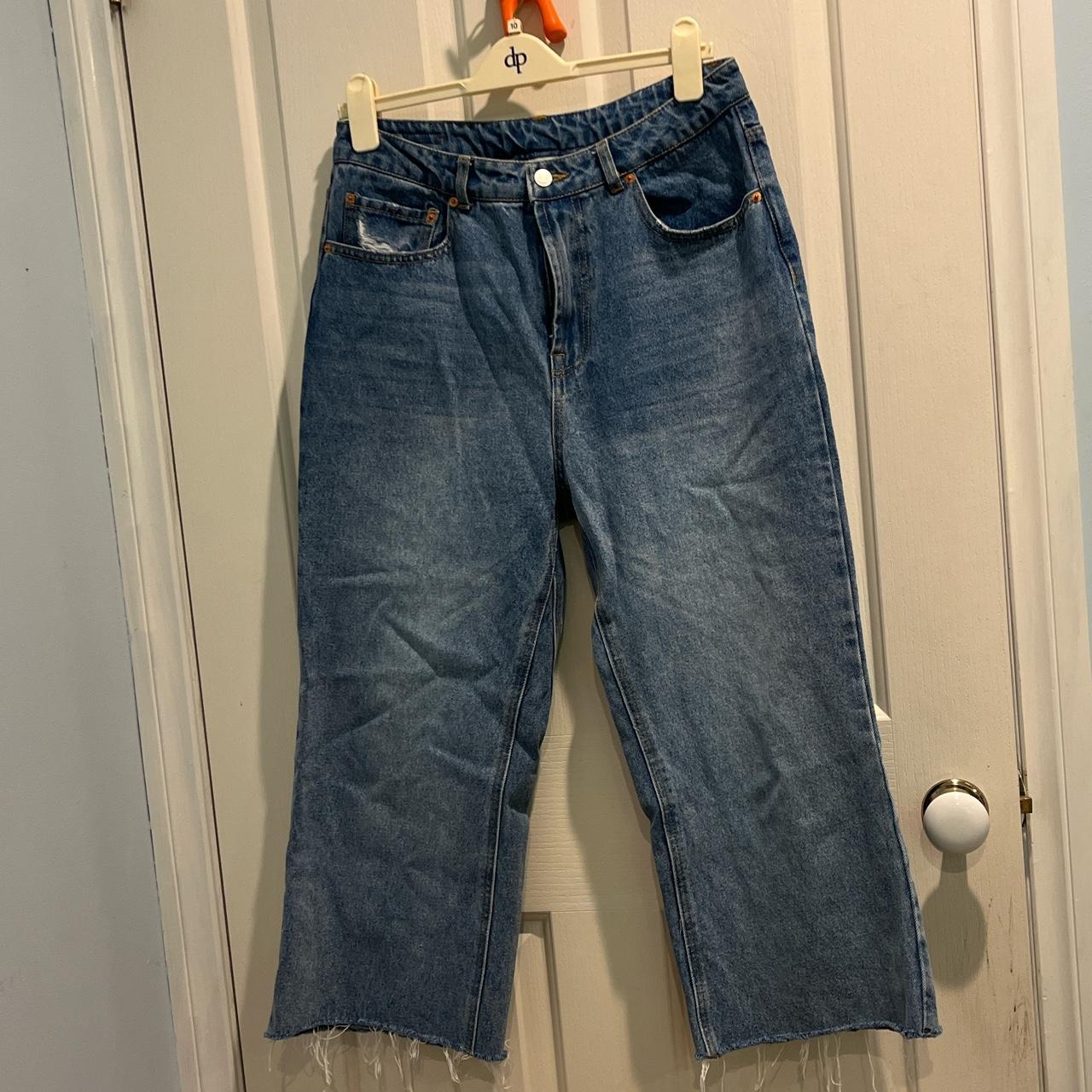 Size 12 Ghanda jeans 🌈🌤️ Cropped high rise... Depop