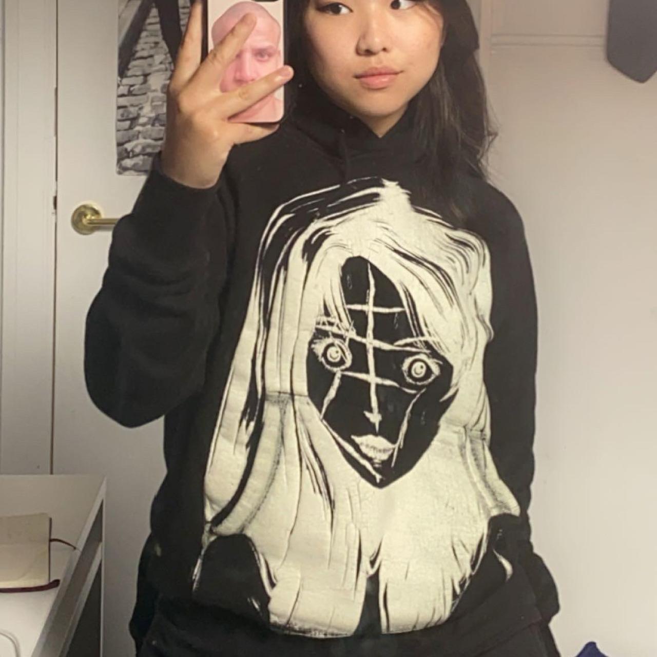 DROP DEAD DEADSTOCK GLOW IN THE DARK “TRAUMA” HOODIE | Depop