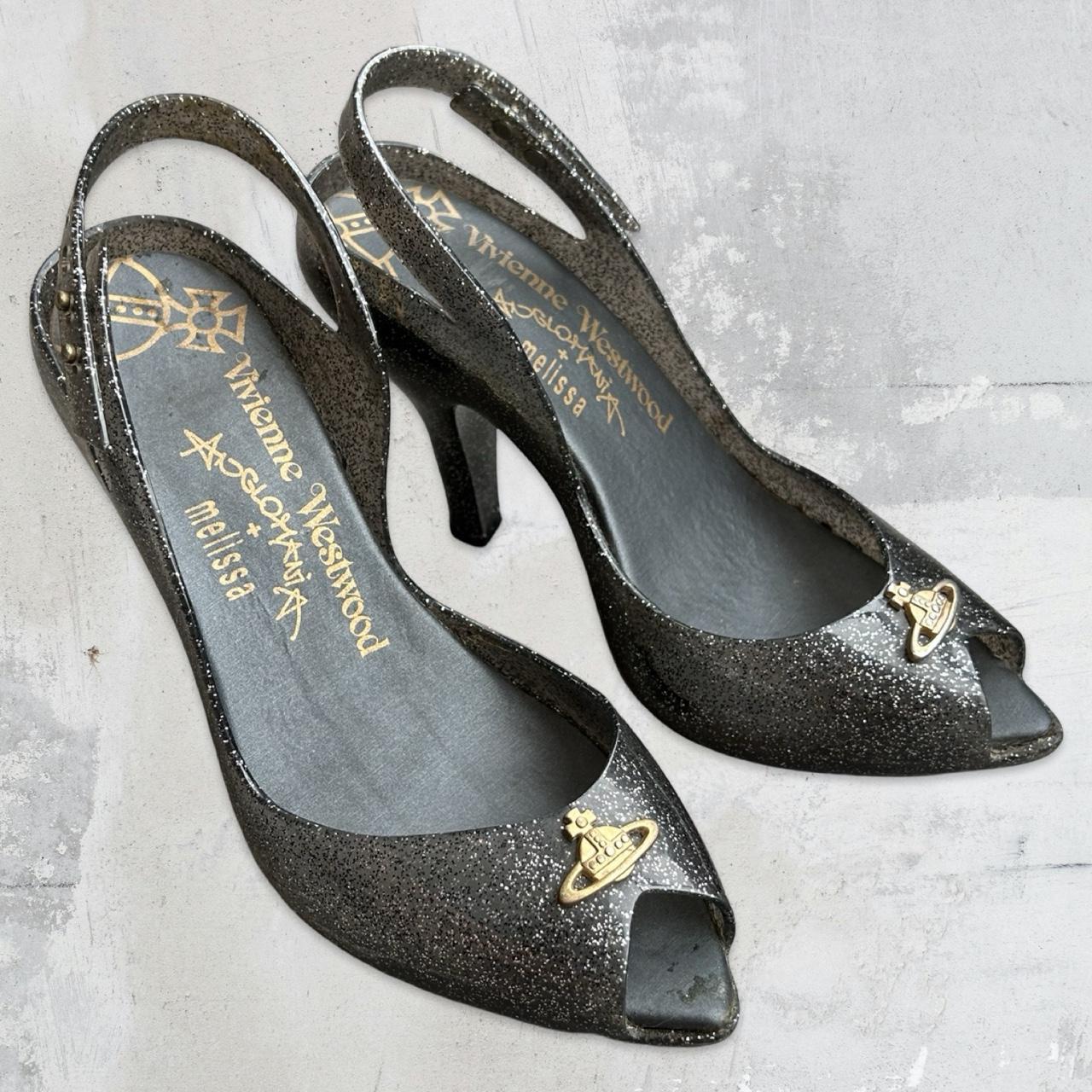 Vivienne Westwood Anglomania Melissa Grey Glittery | Depop