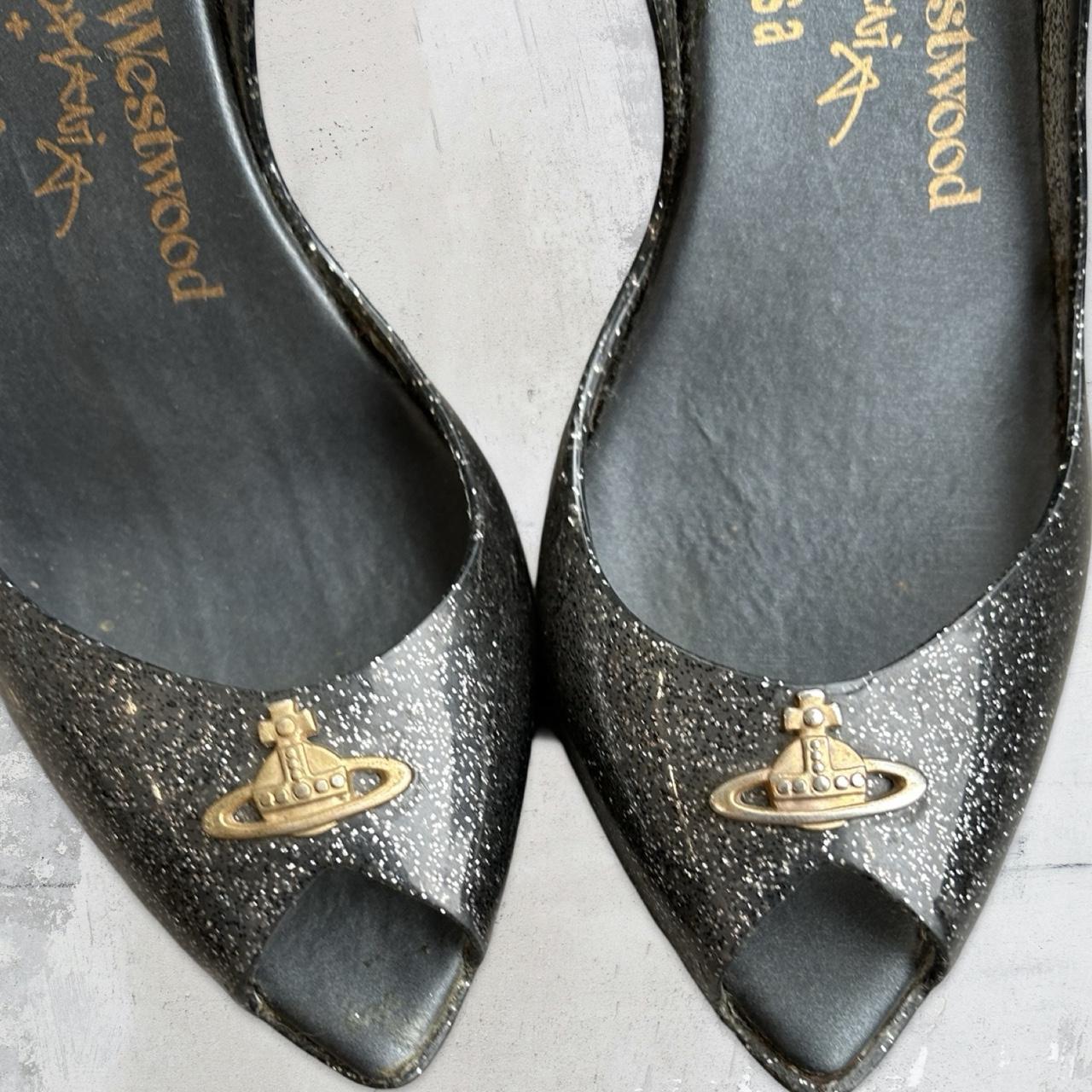 Vivienne Westwood Anglomania Melissa Grey Glittery | Depop
