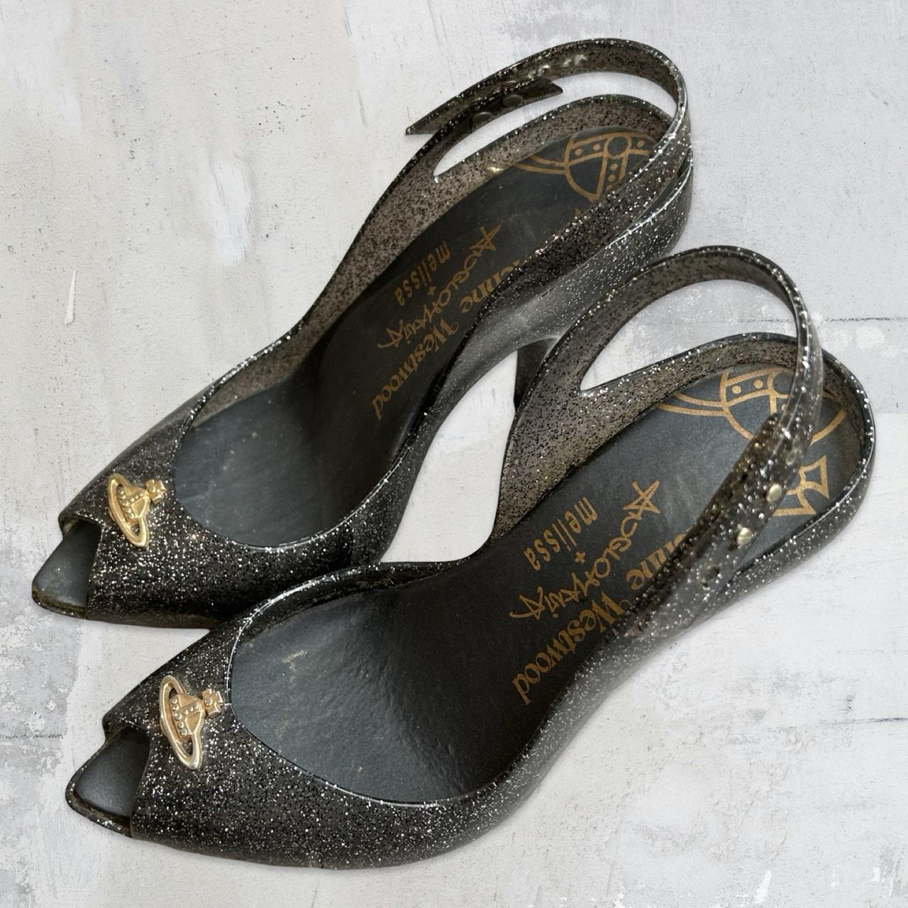 Vivienne Westwood Anglomania Melissa Grey Glittery | Depop