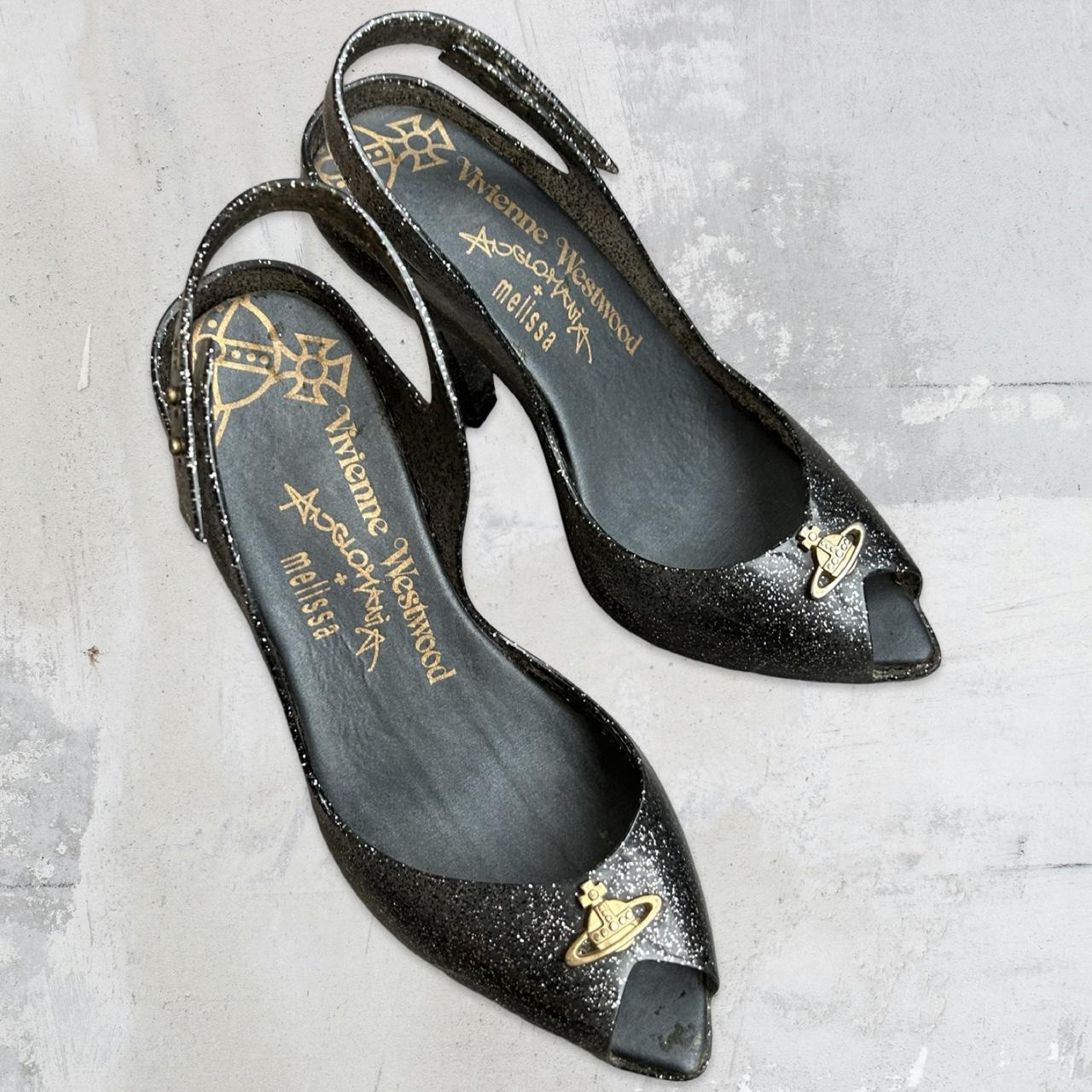 Vivienne Westwood Anglomania Melissa Grey Glittery | Depop
