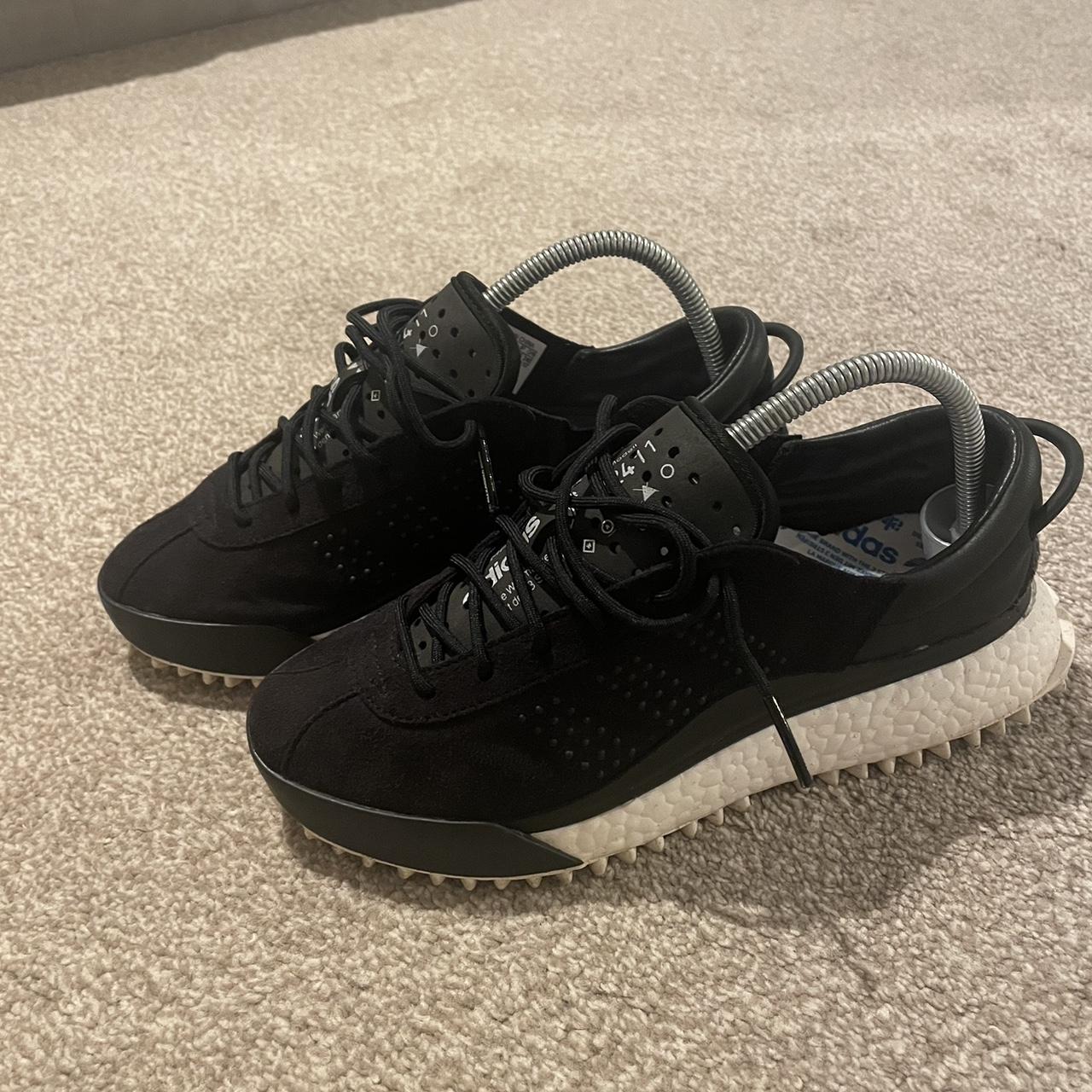 ADIDAS ALEXANDER WANG x AW Hike Low Black Suede size